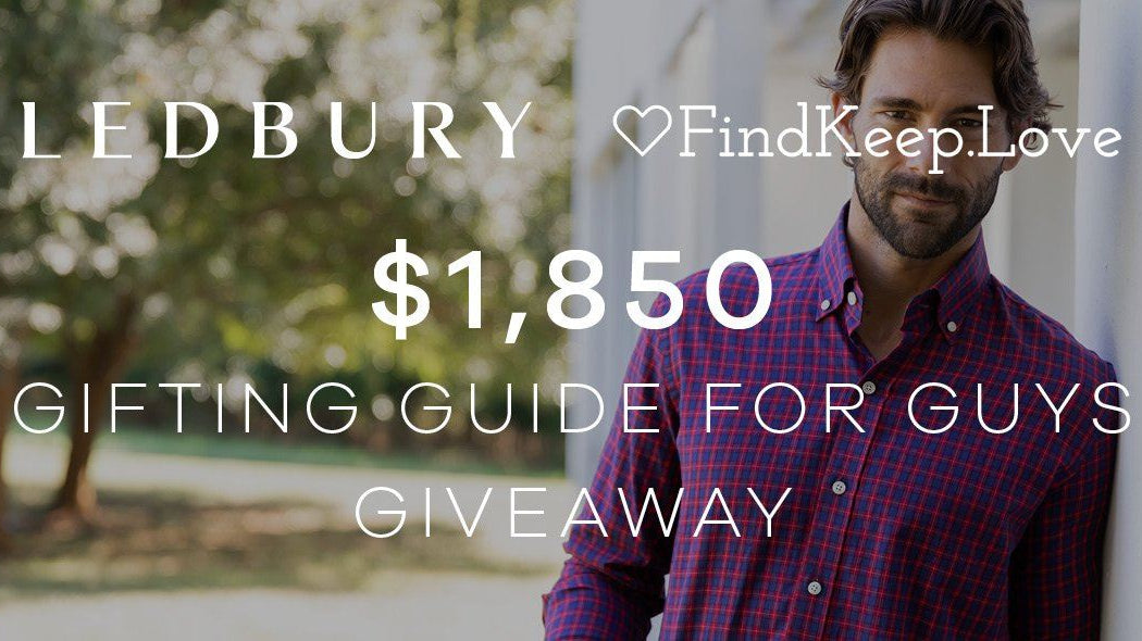Enter To Win: $1,850 Gifting Guide for Guys Giveaway