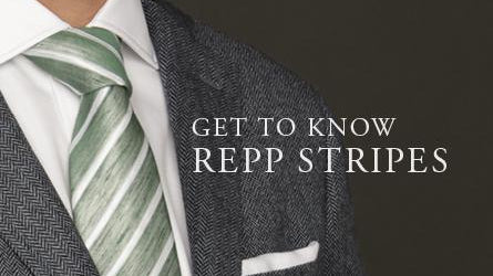 Get to Know Repp Stripes