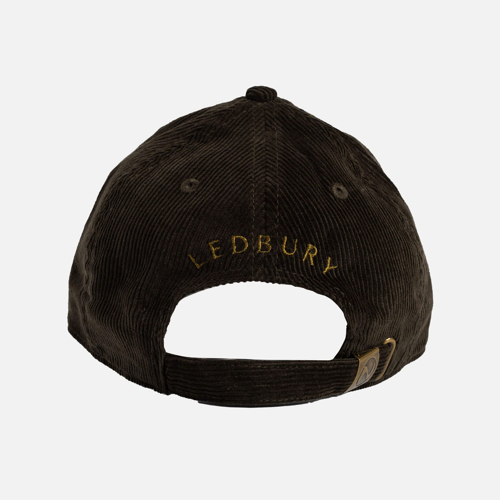 Ledbury Dark Olive Corduroy Hat Accessories- Ledbury