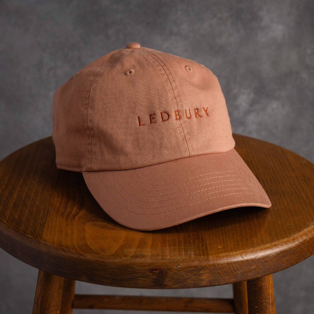Ledbury Clay Washed Twill Hat Accessories- Ledbury