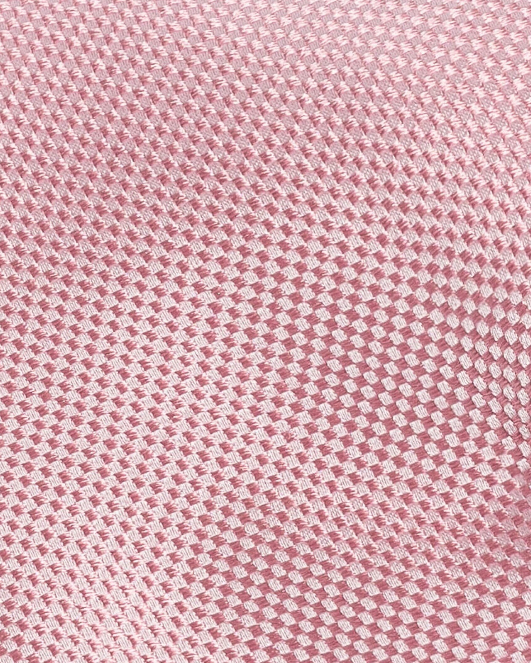 Pink Barone silk tie — jacquard weave detail, made in Italy by Ledbury