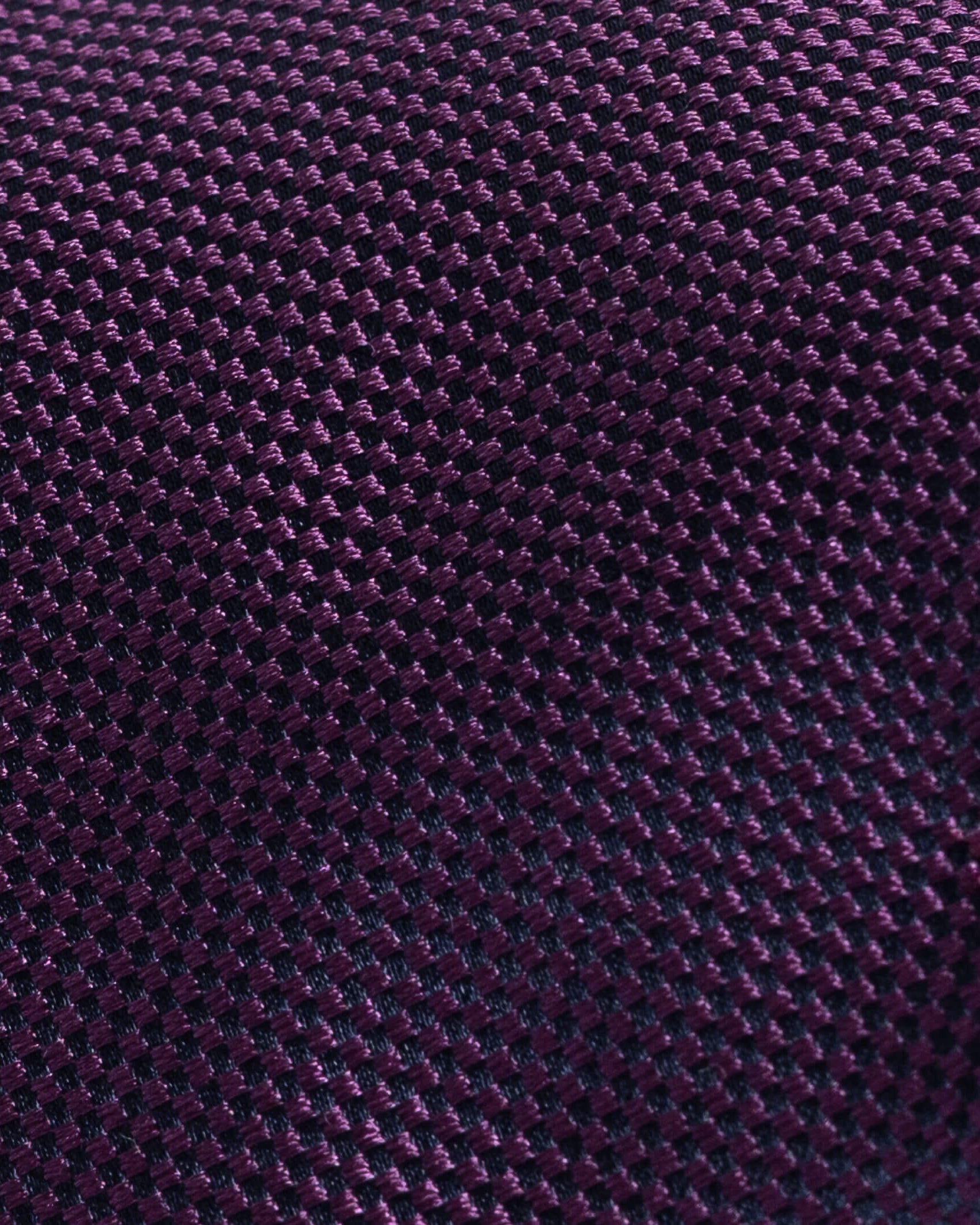 The Purple Barone Silk Tie Tie- Ledbury