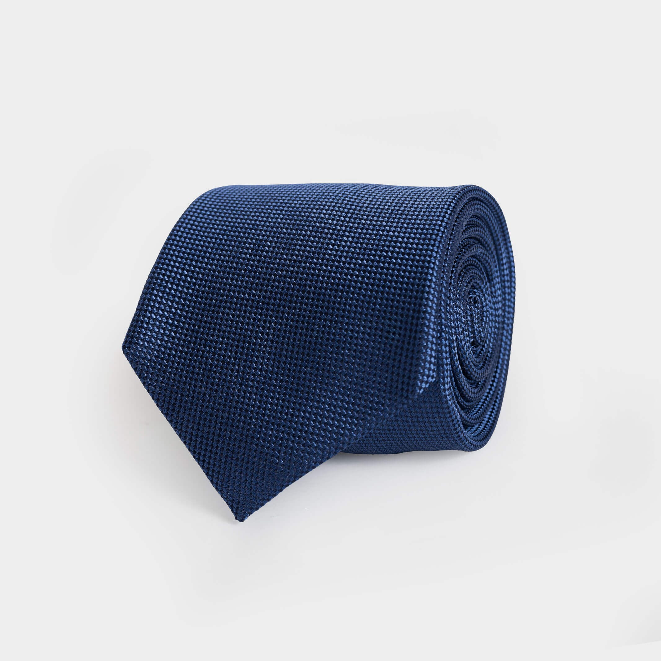 The Blue Barone Silk Tie Tie- Ledbury