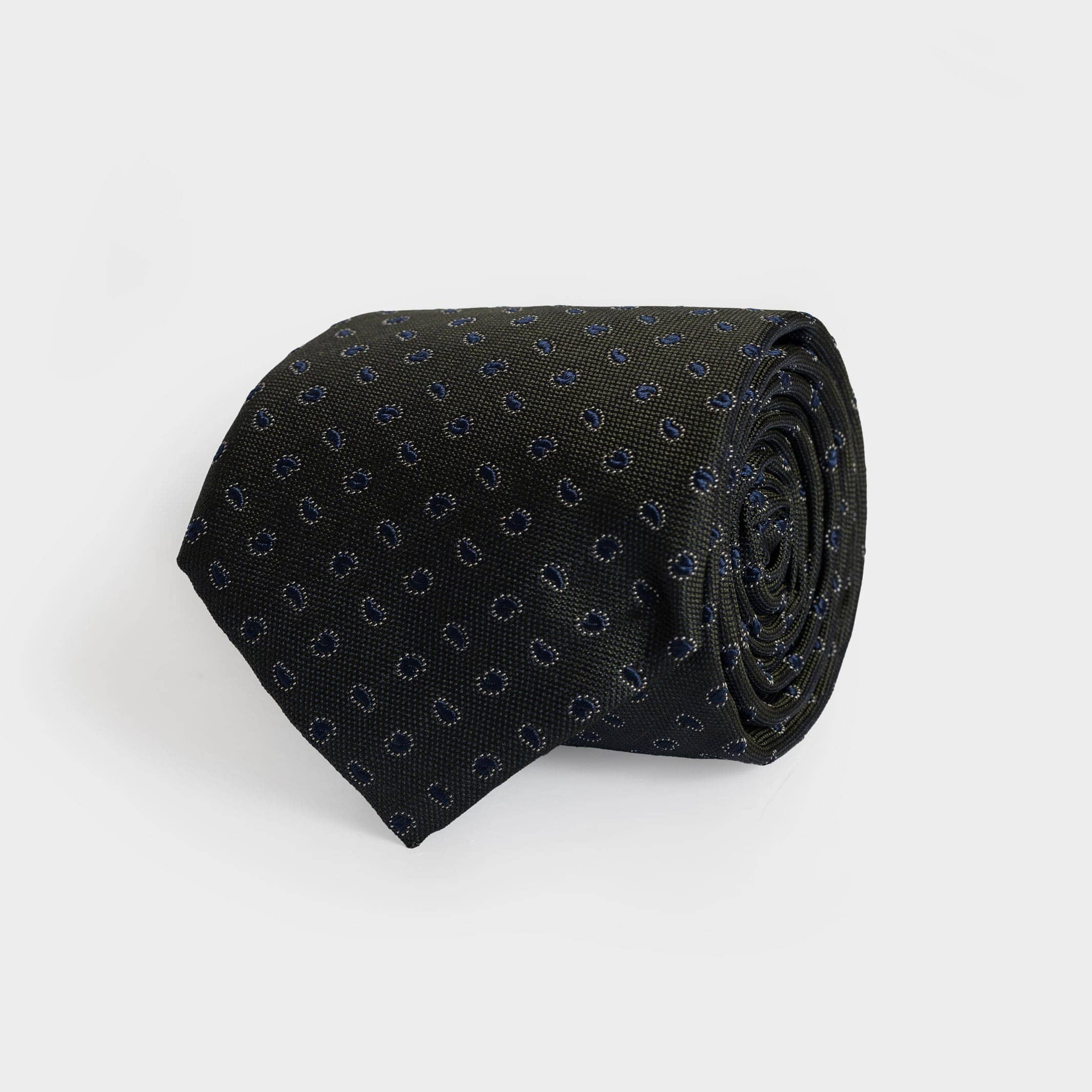 The Green Como Silk Tie Tie- Ledbury