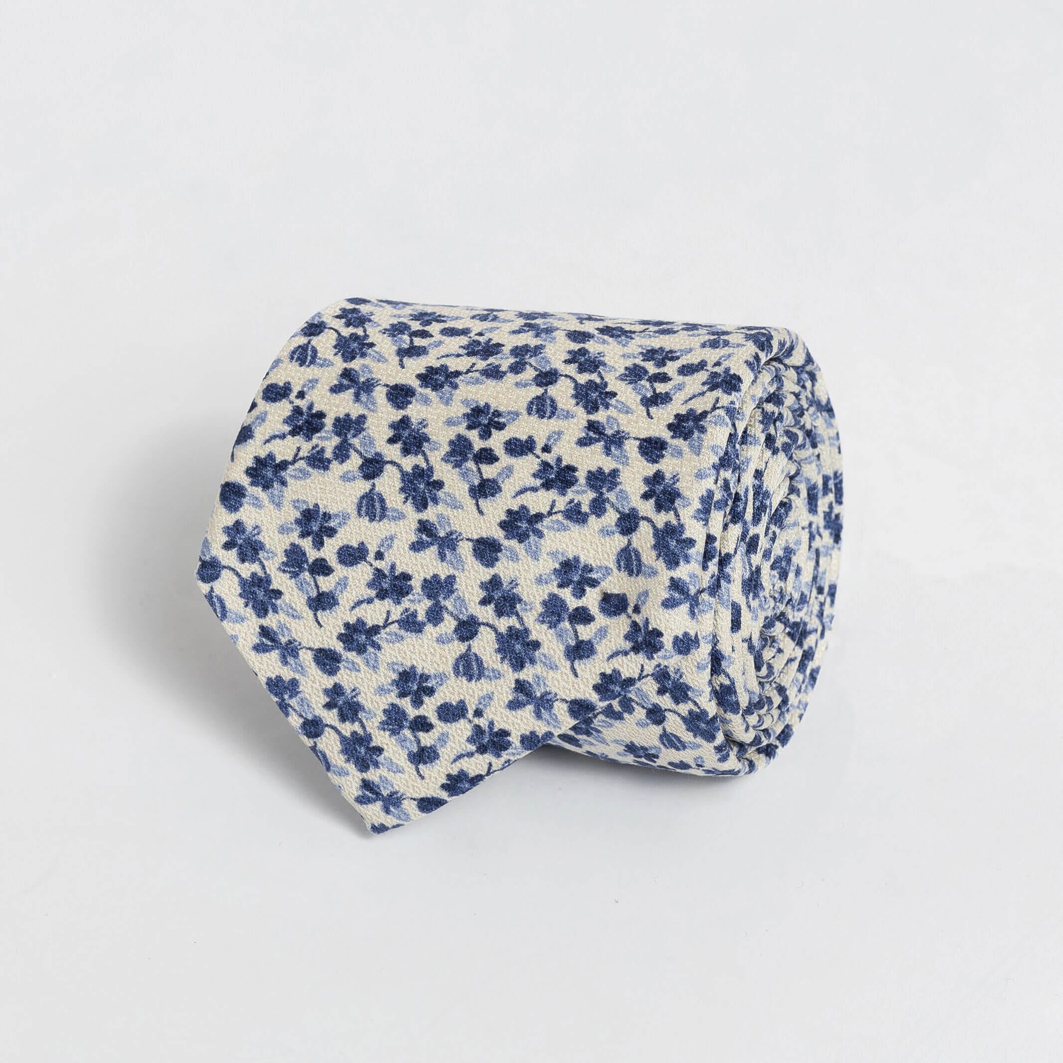 The Blue Giannino Silk Tie Tie- Ledbury