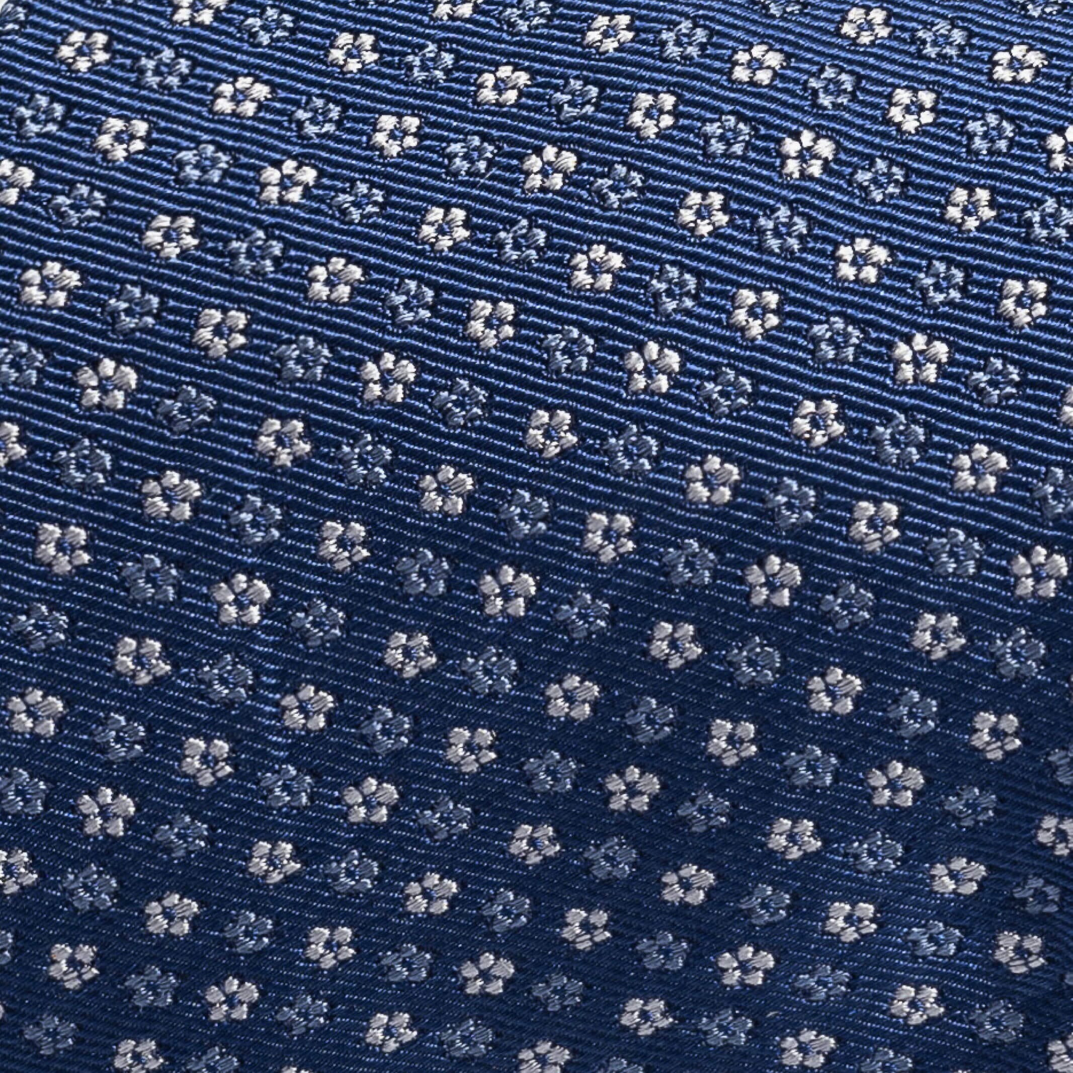 The Blue Clemente Silk Tie Tie- Ledbury