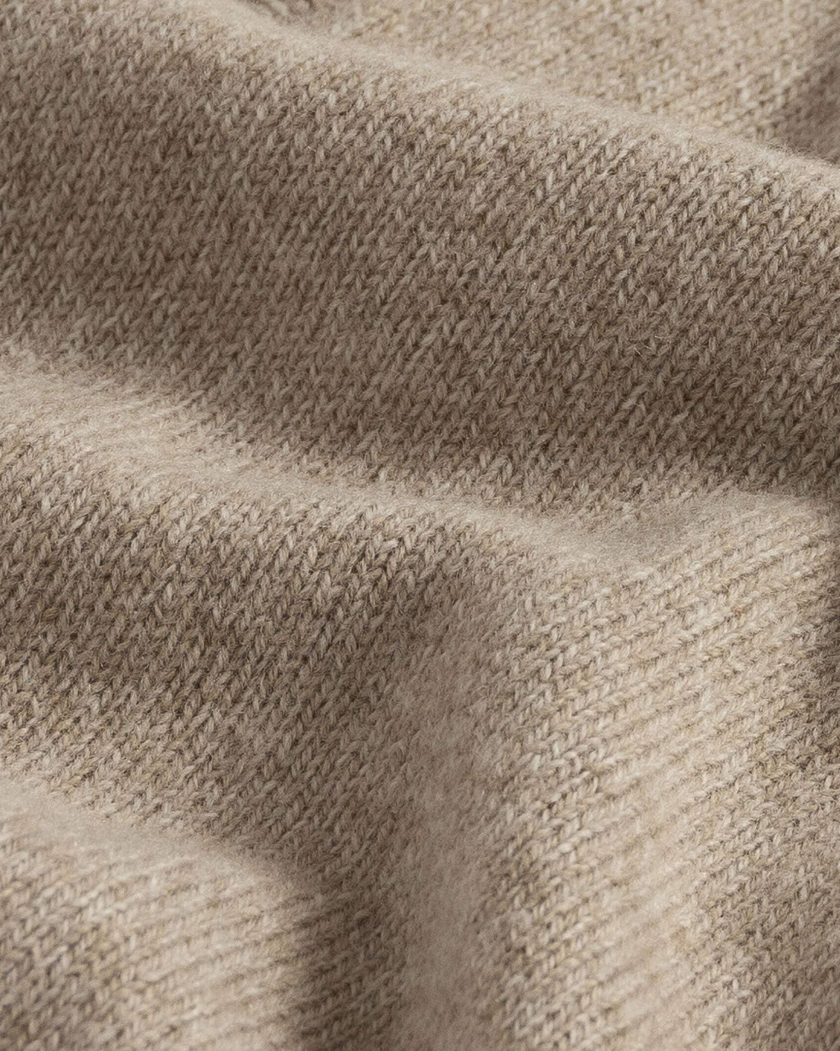 The Camel Heather Brewer Mock Neck Sweater Sweater- Ledbury