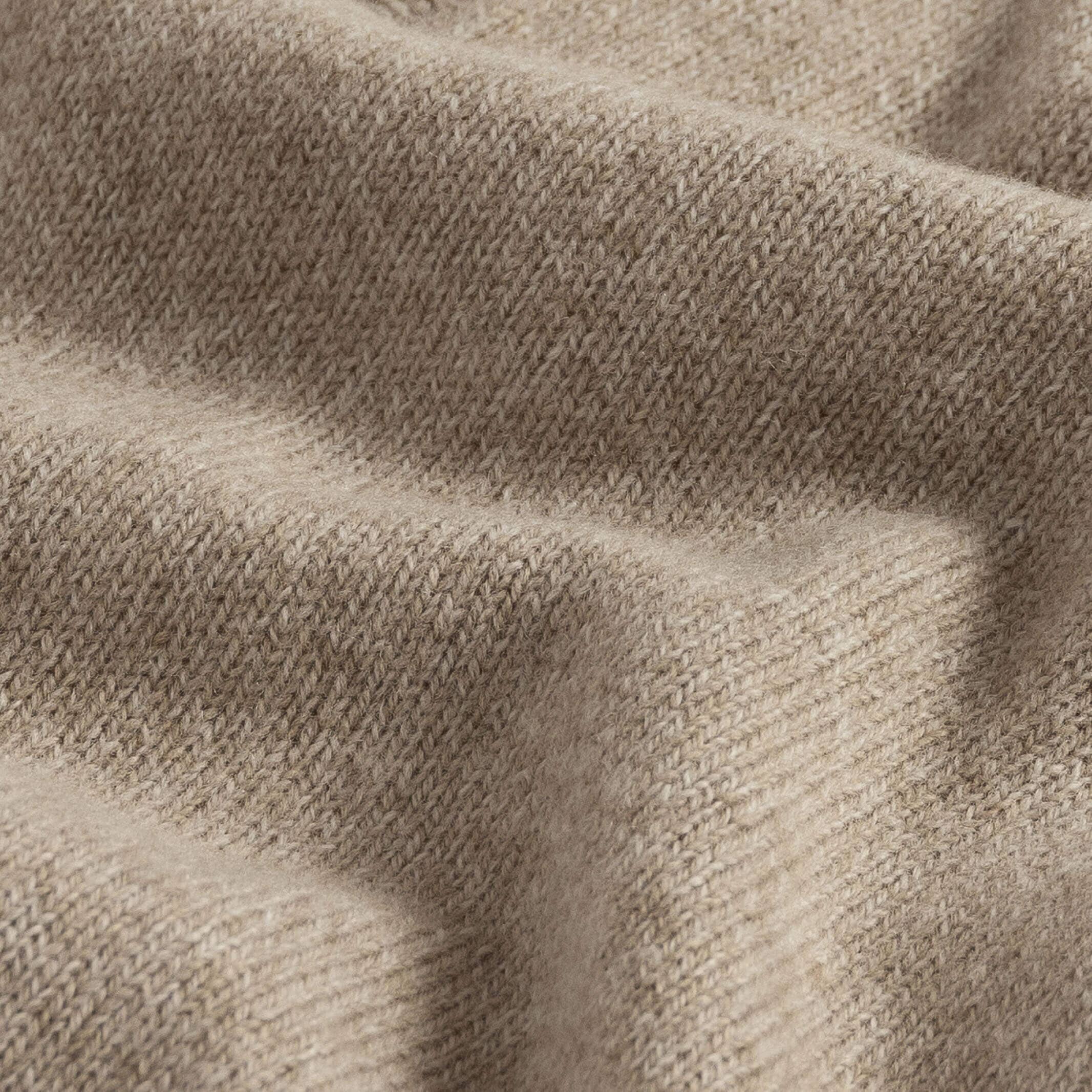 The Camel Heather Brewer Mock Neck Sweater Sweater- Ledbury