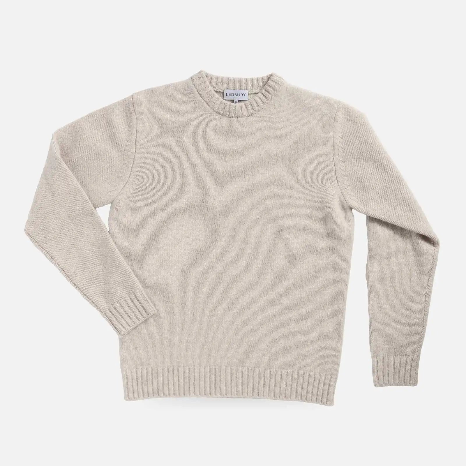 The Beige Boden Crew Sweater Sweater- Ledbury