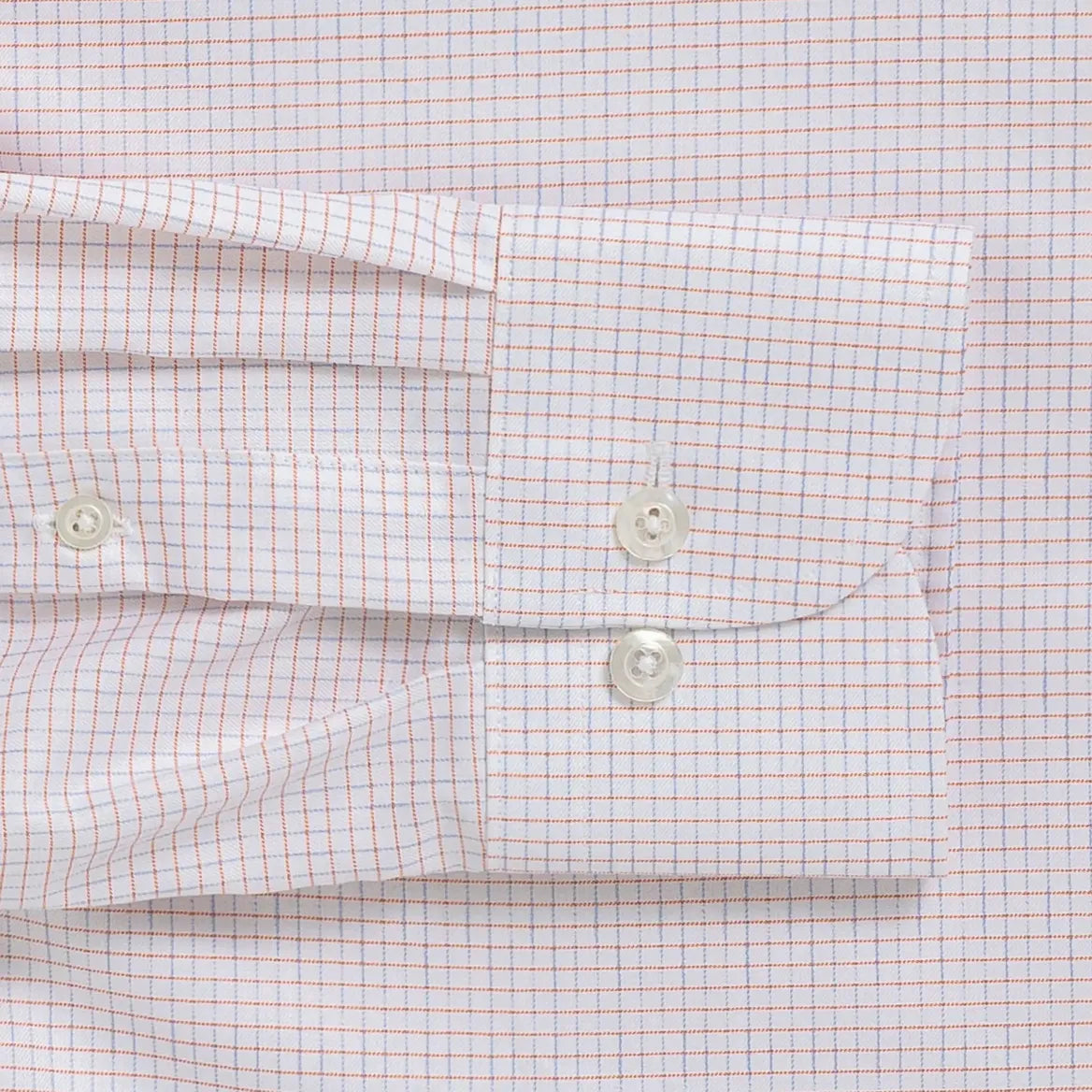 The Apricot Kentland Check Custom Shirt Custom Dress Shirt- Ledbury