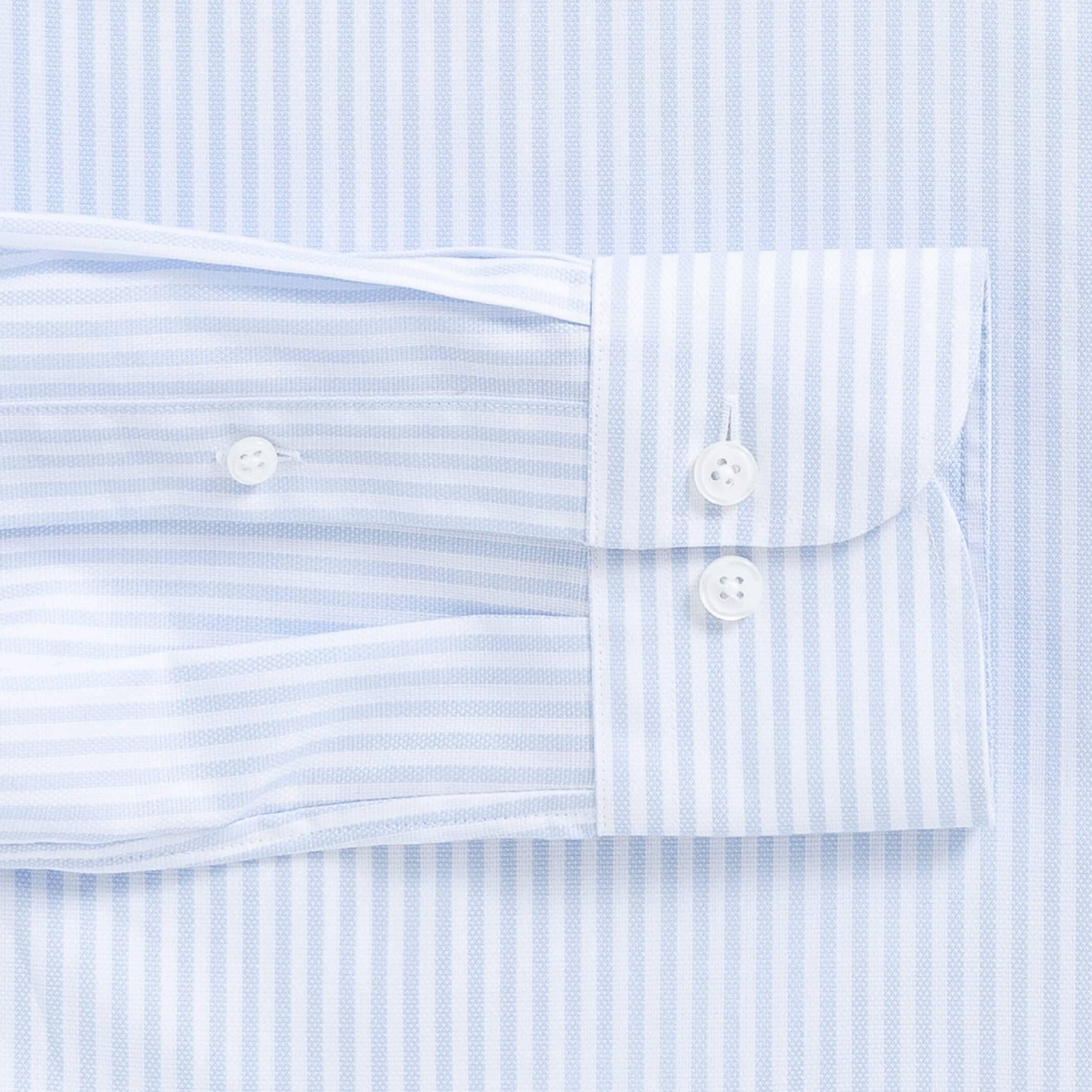The Light Blue Banbury Stripe Dress Shirt Dress Shirt- Ledbury
