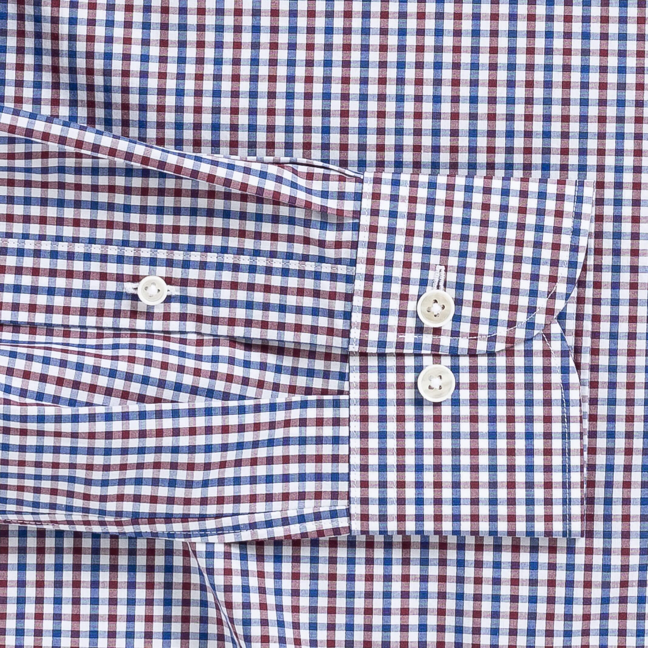 The Brown Peterson Check Dress Shirt Dress Shirt- Ledbury