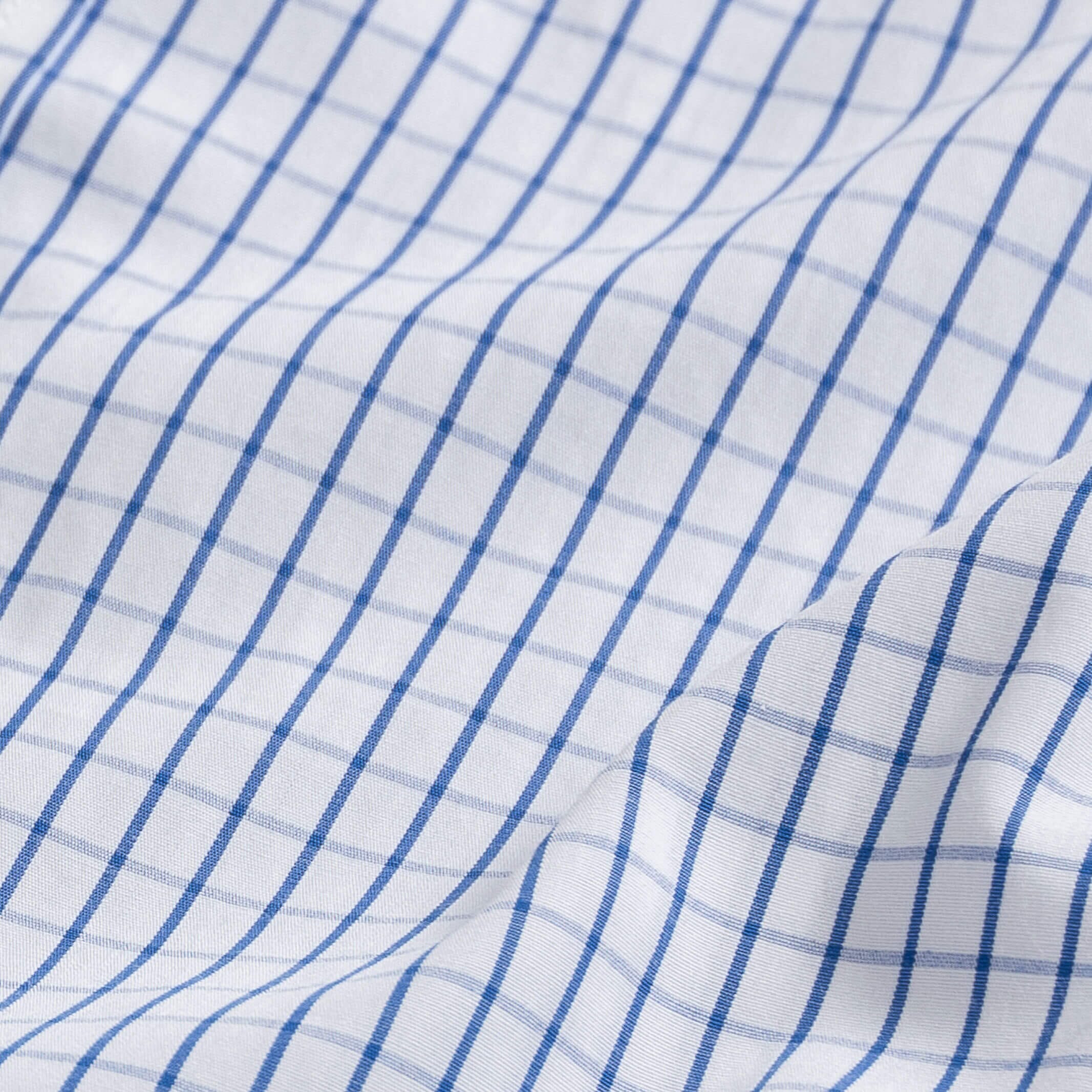 The Blue Leonard Check Dress Shirt Dress Shirt- Ledbury