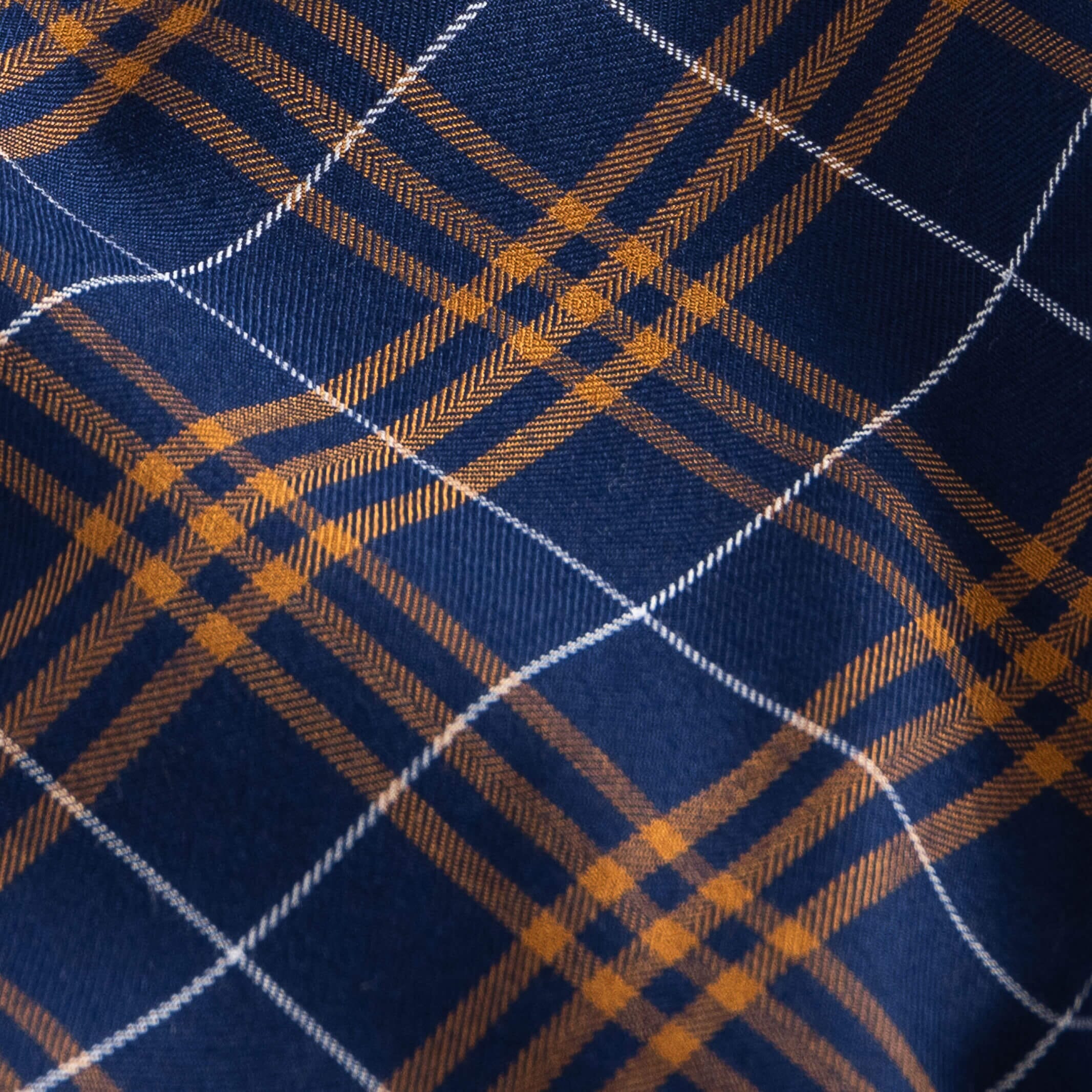 The Copper Eldridge Plaid Custom Shirt Custom Casual Shirt- Ledbury