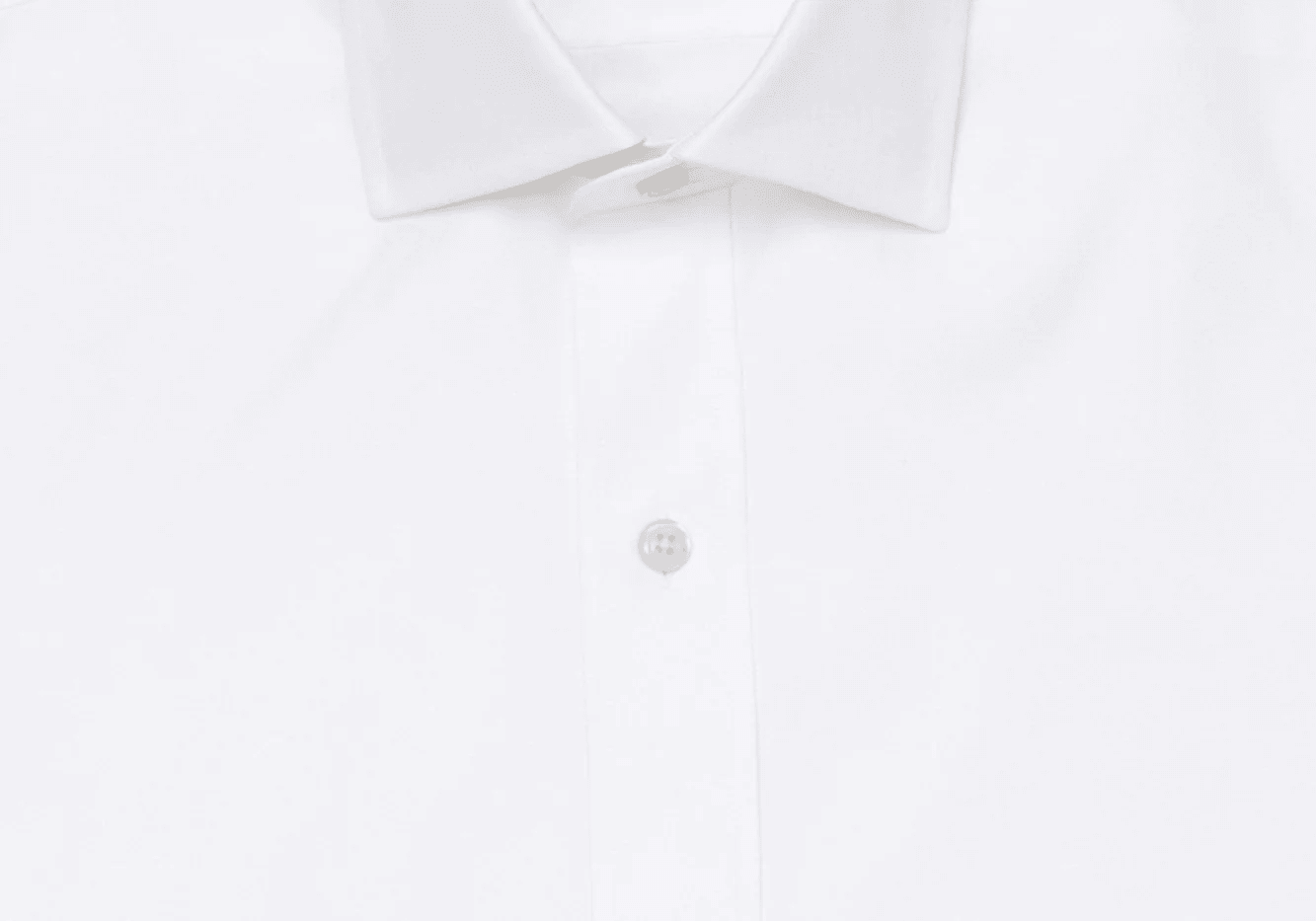 The White Fine Twill Mid-Spread Dress Shirt Dress Shirt- Ledbury