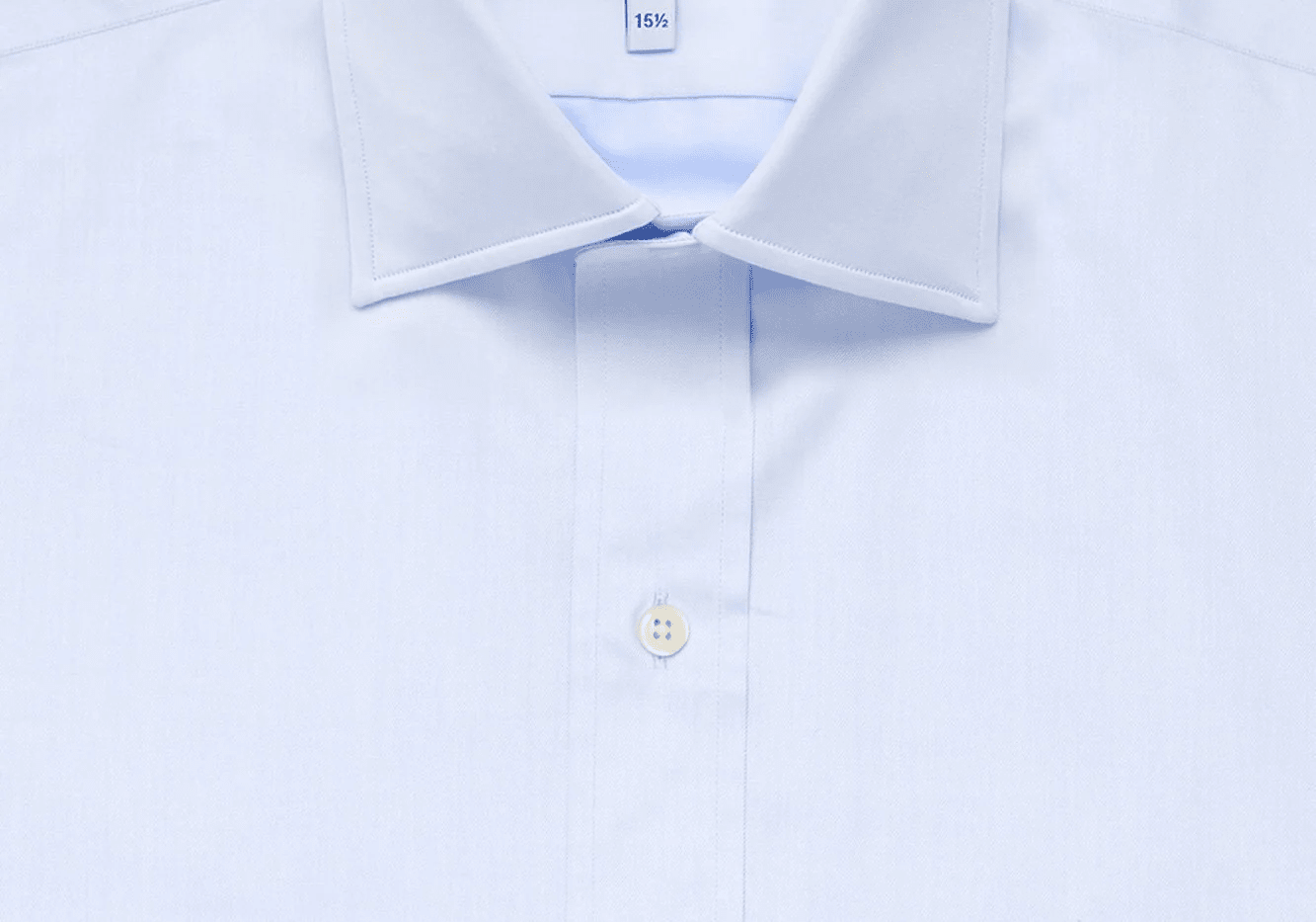 The Blue Fine Twill Mid-Spread Dress Shirt Dress Shirt- Ledbury