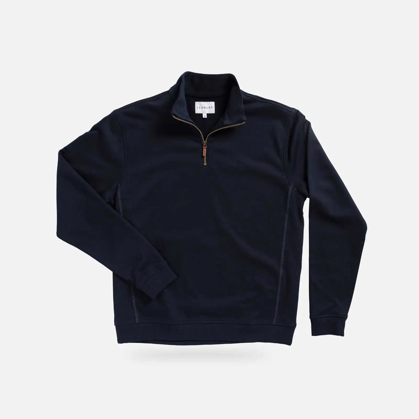 The Navy Ledbury Quarter Zip Custom Quarter Zip- Ledbury