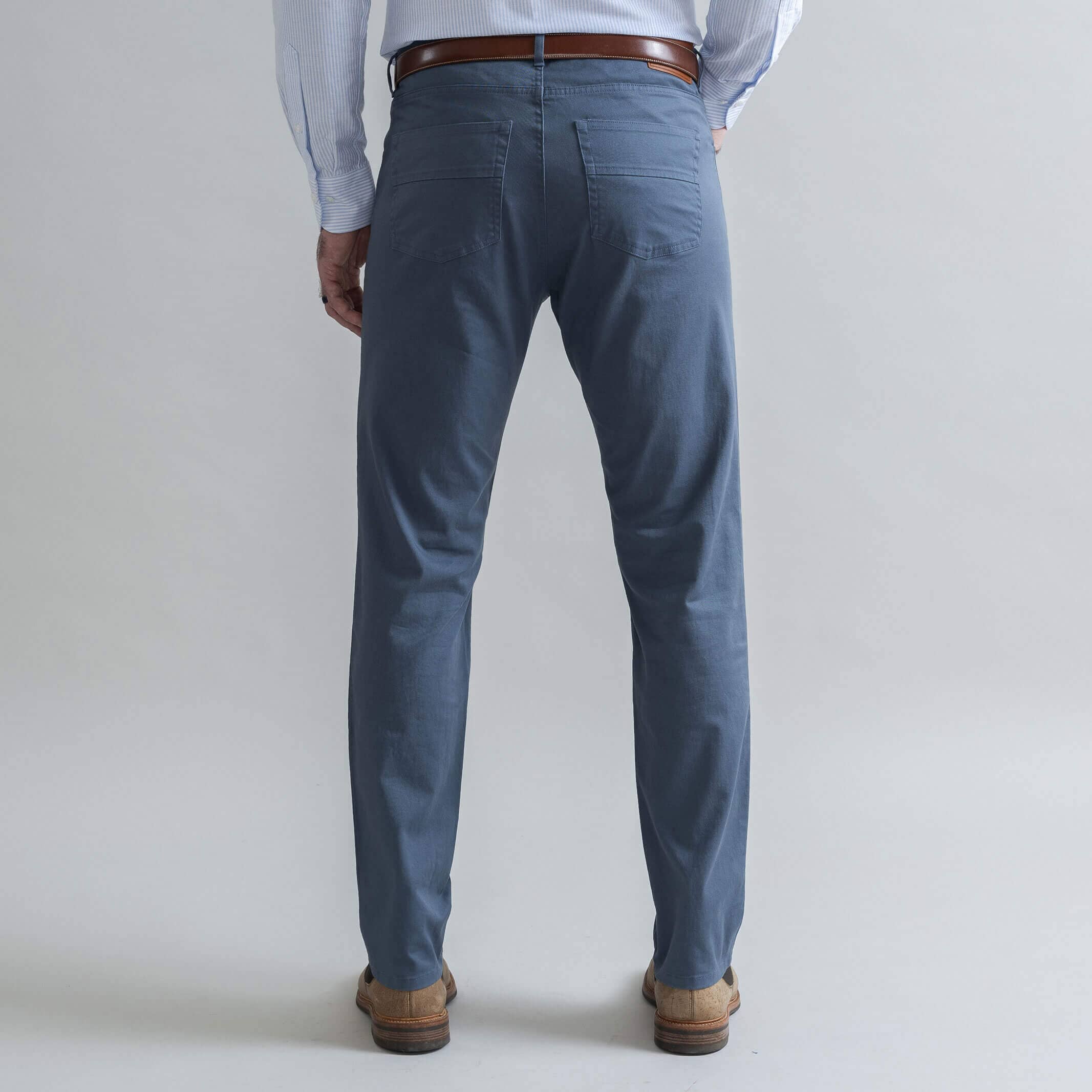 The Slate Blue Franklin 5 Pocket Custom Pant Custom Pant- Ledbury