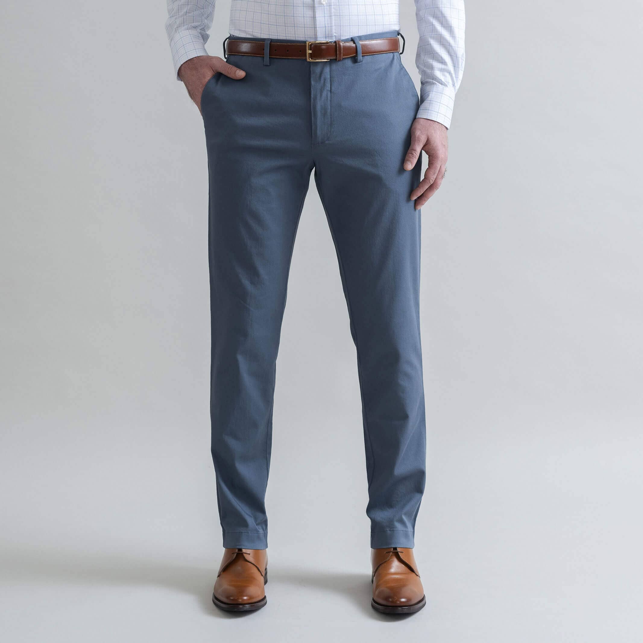 The Slate Blue Richmond Chino Custom Pant Custom Pant- Ledbury