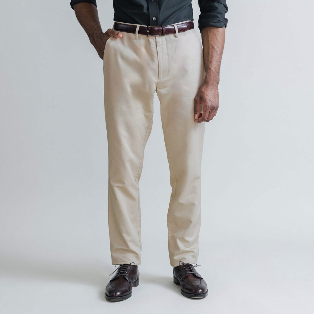 The Khaki Richmond Dress Chino Custom Pant Custom Pant- Ledbury
