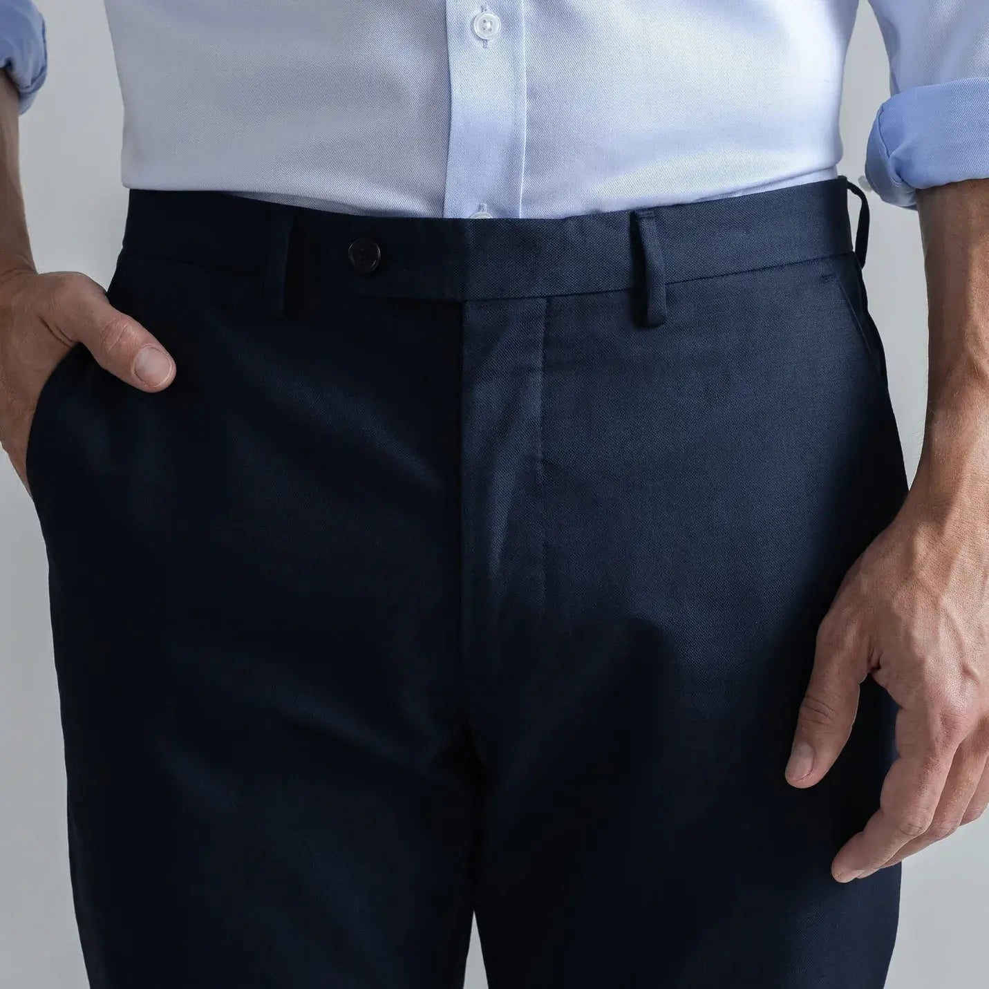 The Navy All Season Richmond Dress Chino Custom Pant Custom Pant- Ledbury