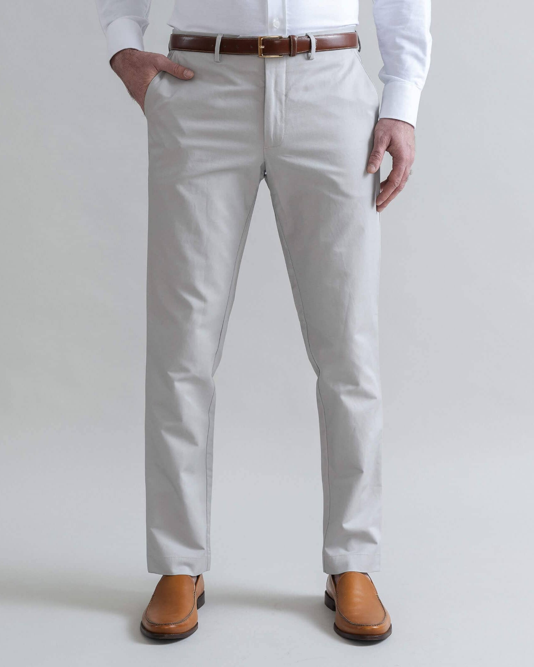 The Light Grey All Season Richmond Dress Chino Custom Pant Custom Pant- Ledbury