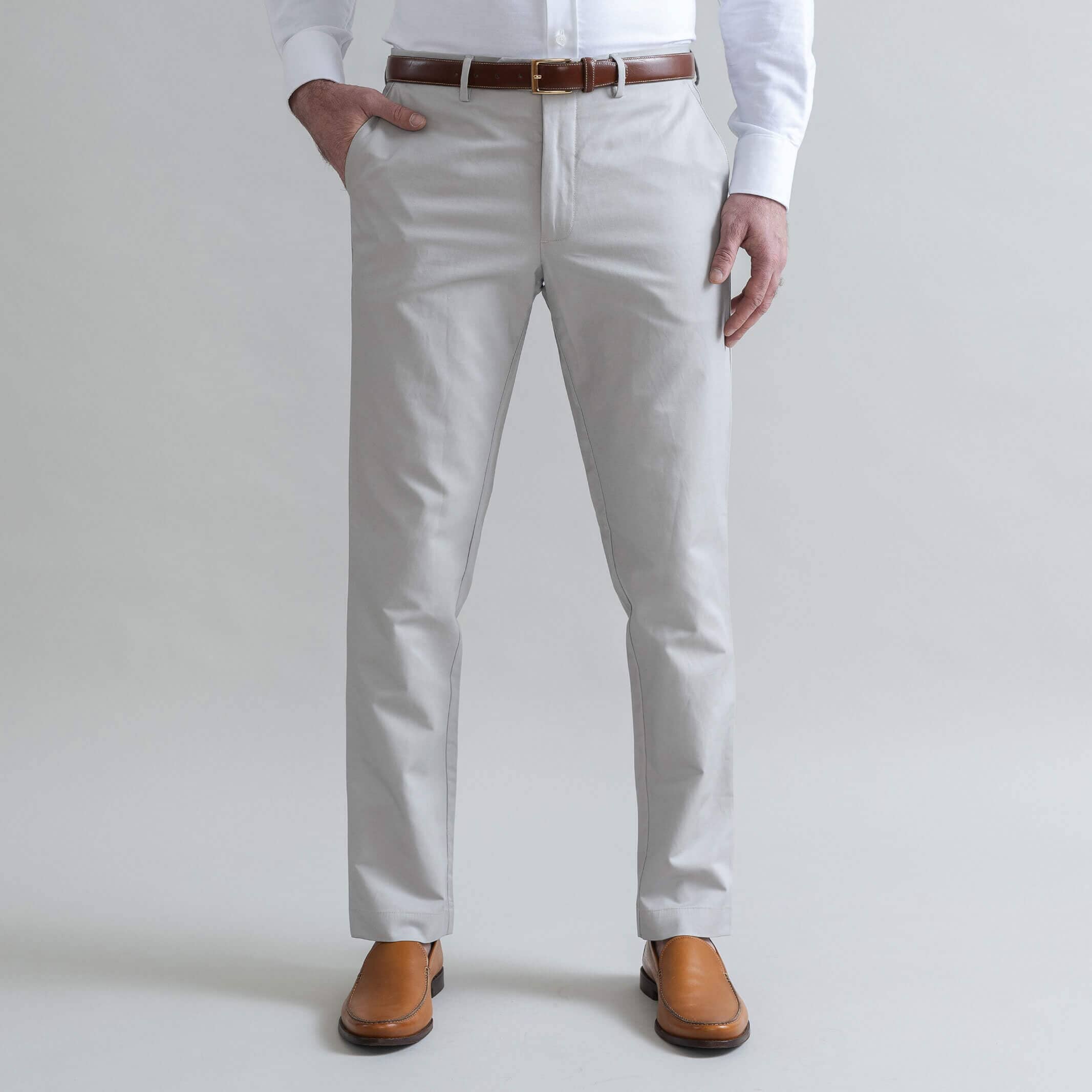 The Light Grey All Season Richmond Dress Chino Custom Pant Custom Pant- Ledbury