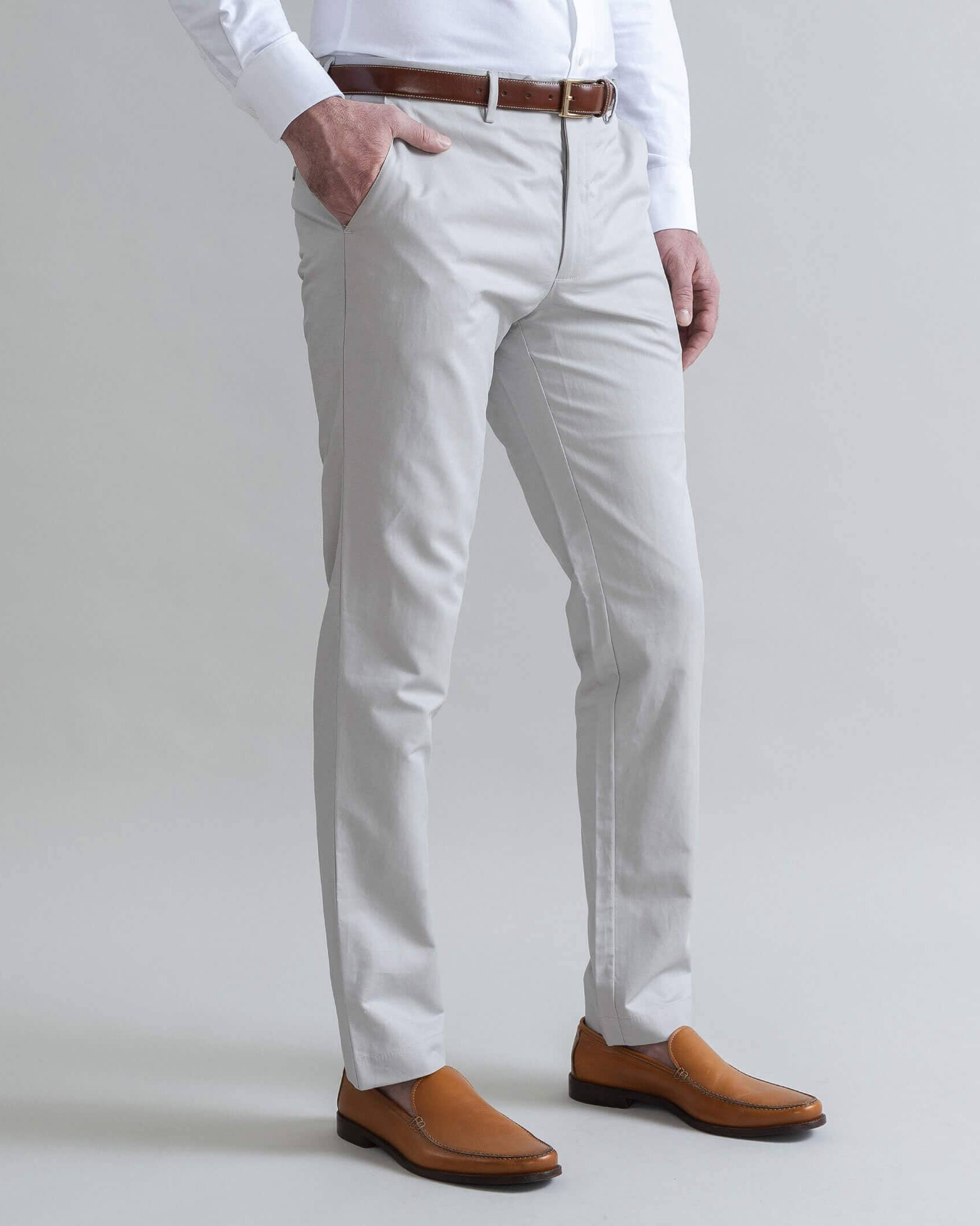 The Light Grey All Season Richmond Dress Chino Custom Pant Custom Pant- Ledbury