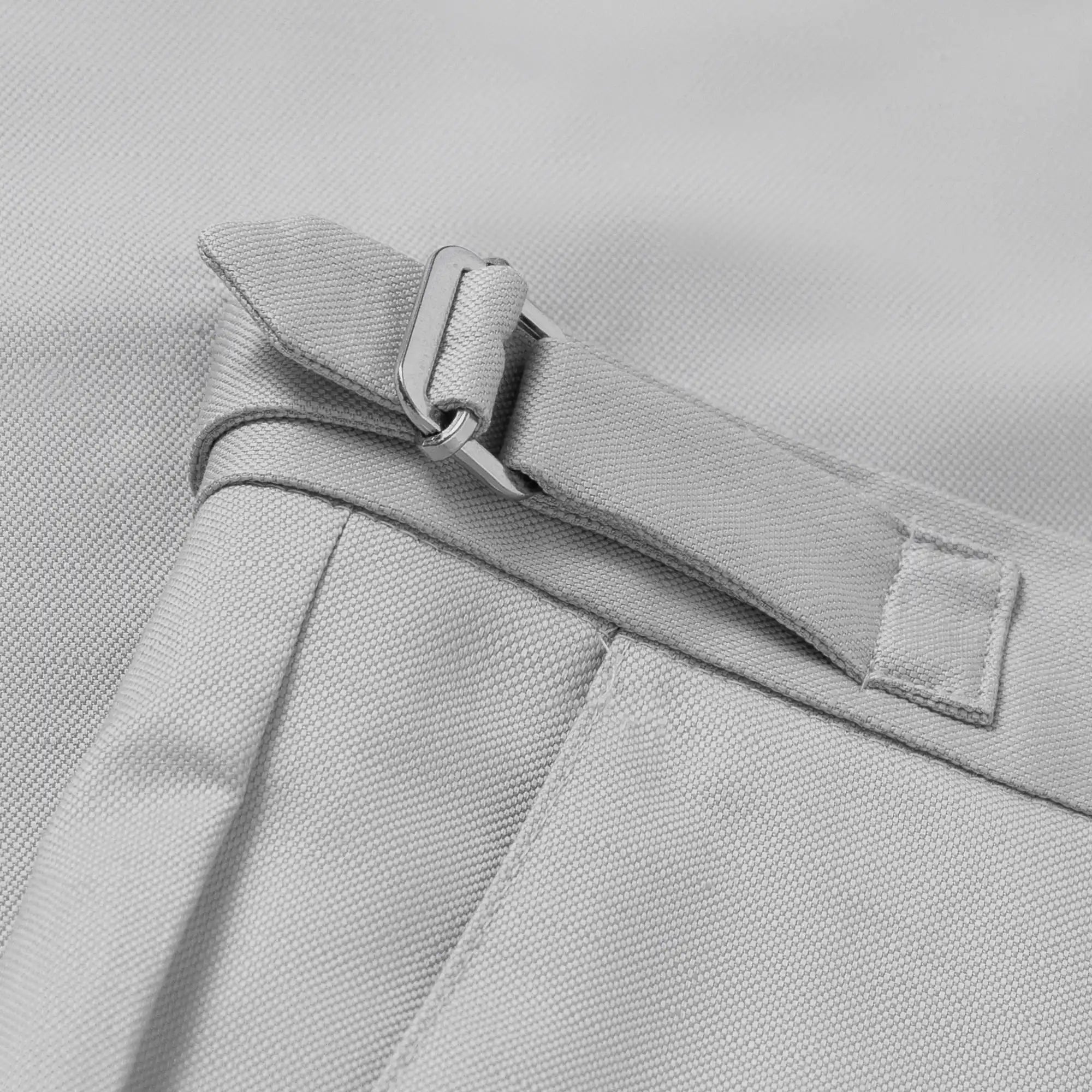 The Light Grey All Season Richmond Dress Chino with Side Tabs Custom Pant Custom Pant- Ledbury