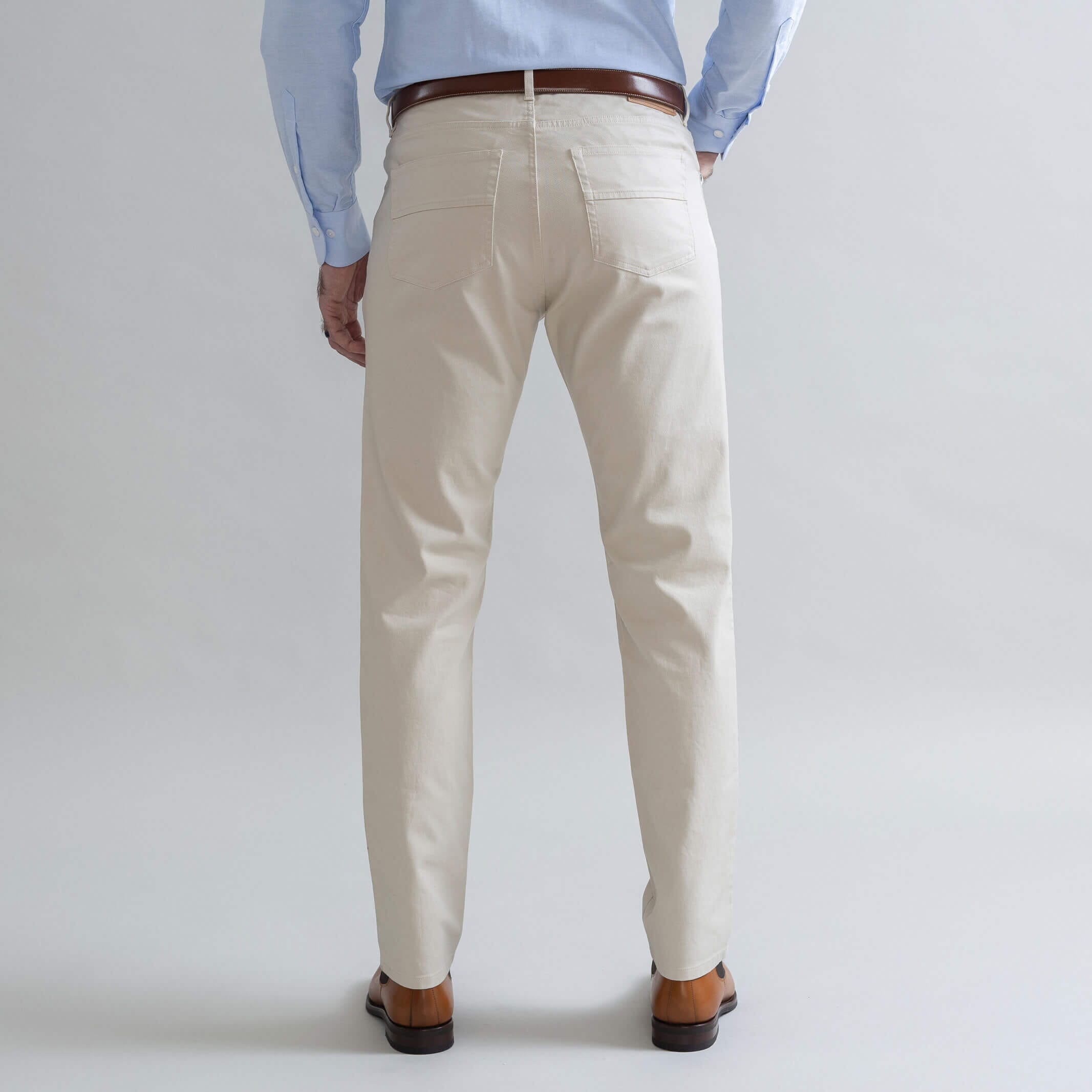 The Tan Stretch Canvas Franklin 5 Pocket Custom Pant Custom Pant- Ledbury
