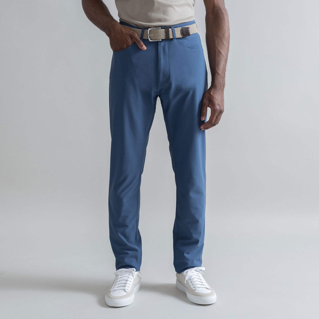 The Blue Performance Stretch Franklin 5 Pocket Custom Pant Custom Pant- Ledbury