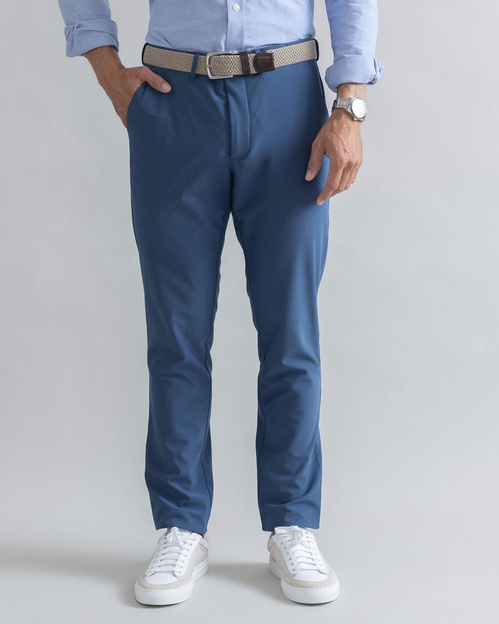 The Blue Performance Stretch Richmond Chino Custom Pant Custom Pant- Ledbury