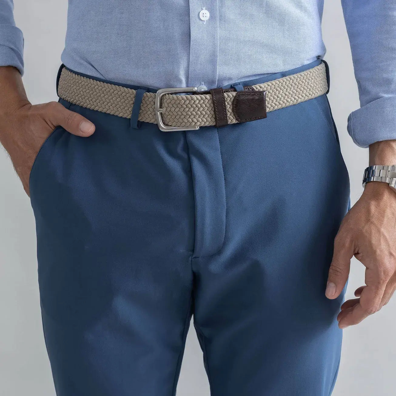 The Blue Performance Stretch Richmond Chino Custom Pant Custom Pant- Ledbury