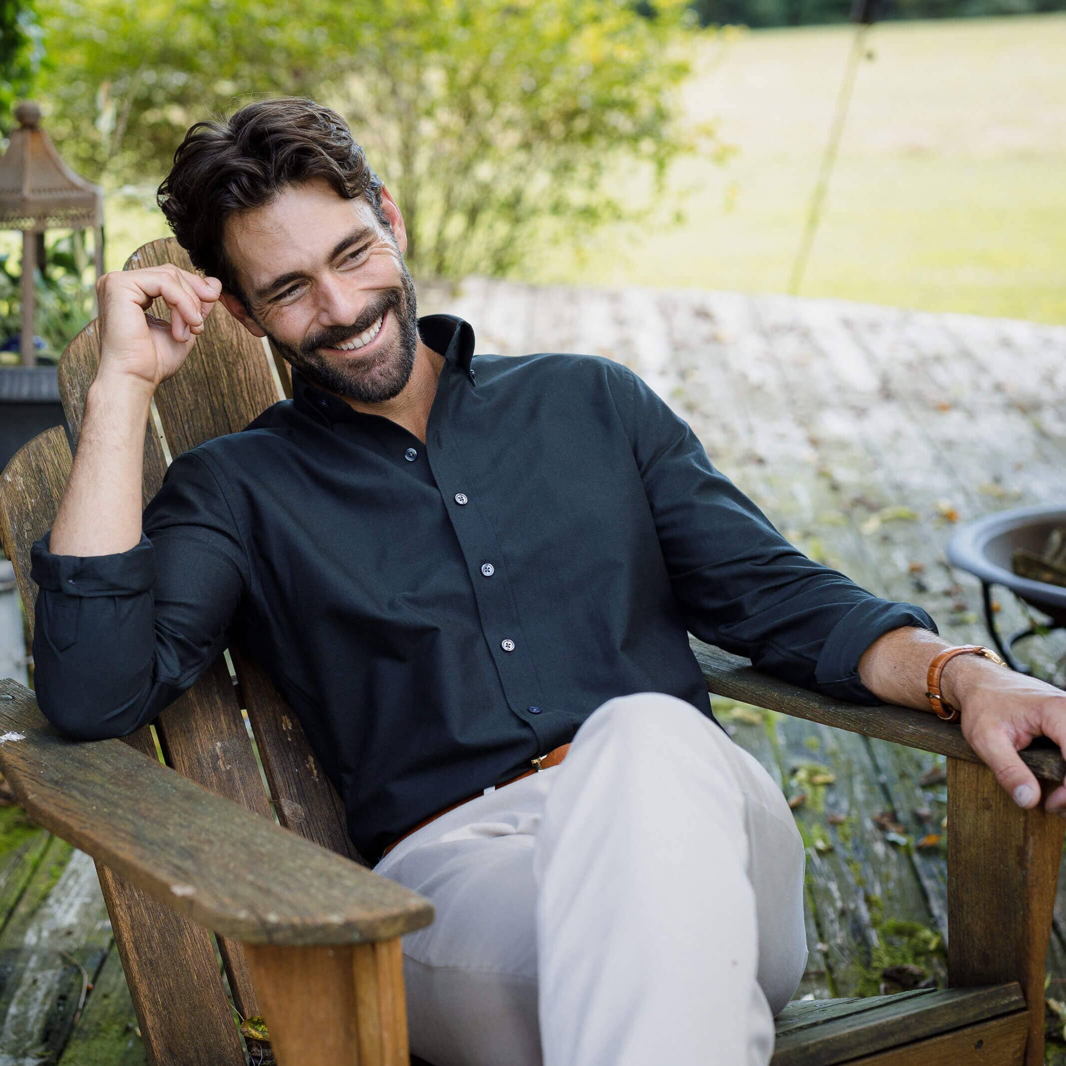 The Pine Mayfield Oxford Custom Shirt Custom Dress Shirt- Ledbury