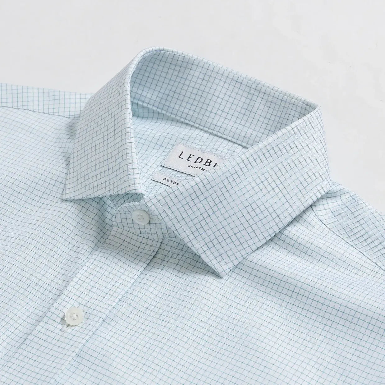 The Leaf Kentland Check Custom Shirt Custom Dress Shirt- Ledbury