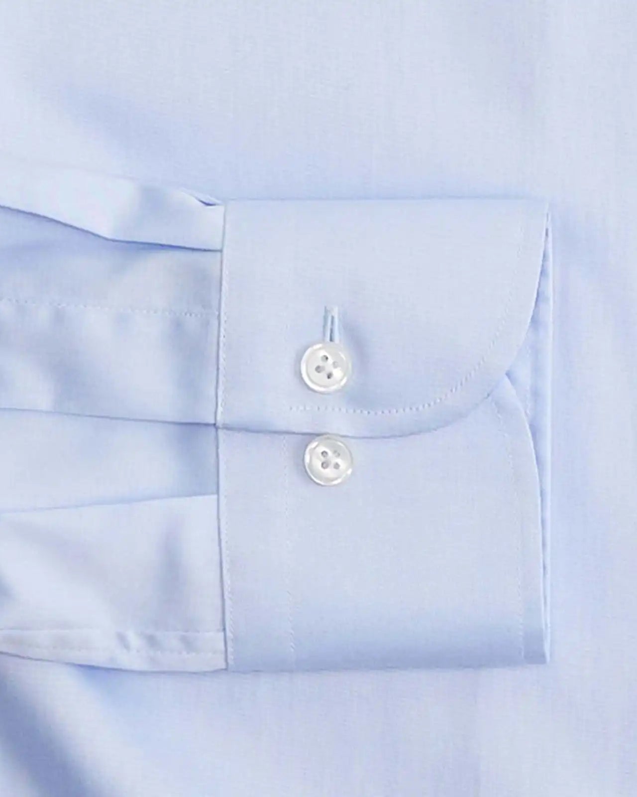 The Blue Madison Fine Twill with French Placket Custom Shirt Custom Dress Shirt- Ledbury