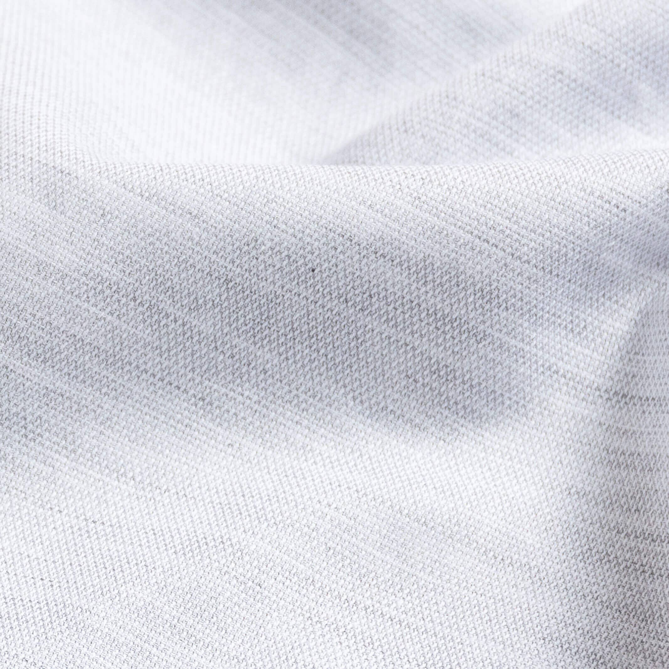 The Light Grey Brompton Mouline Custom Shirt Custom Dress Shirt- Ledbury