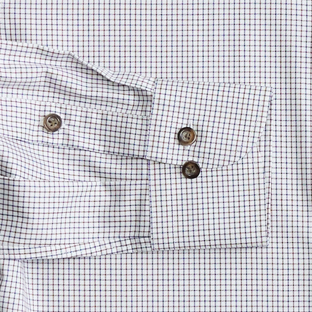 The Brown Gelder Check Custom Shirt Custom Dress Shirt- Ledbury