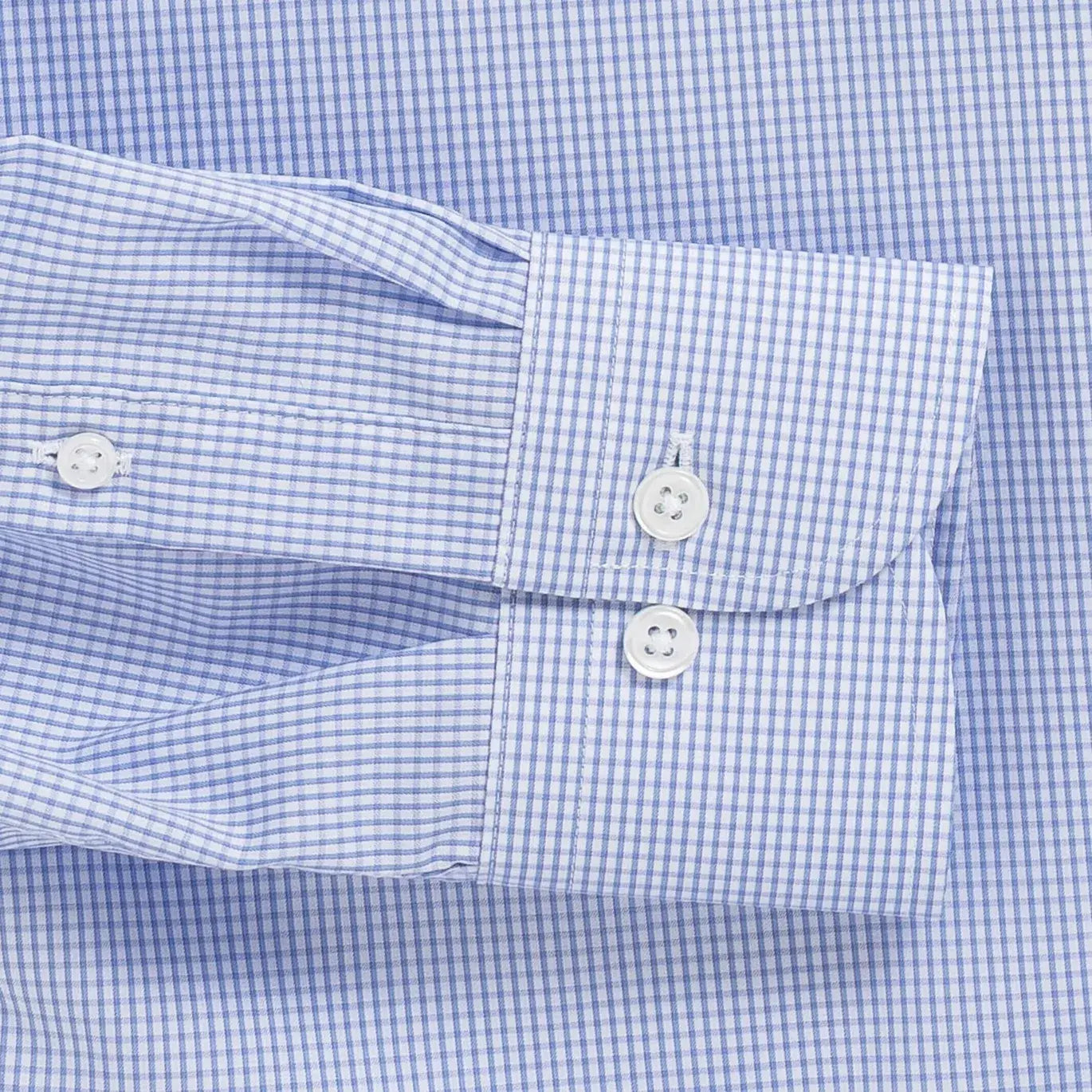 The Lilac Kent Micro Check Custom Shirt Custom Dress Shirt- Ledbury