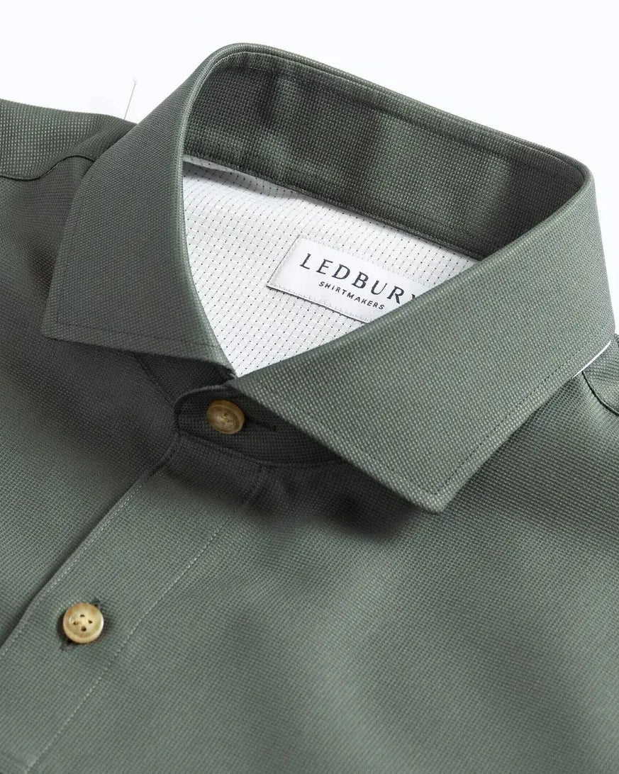 The Olive Tulu Custom Fishing Shirt Custom Casual Shirt- Ledbury