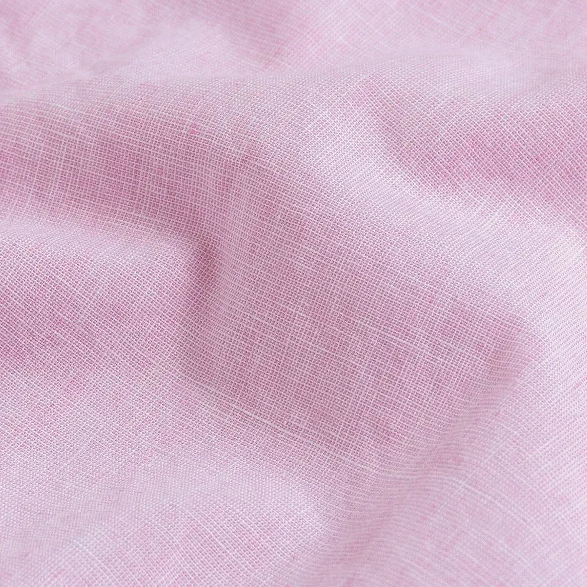 The Pink Barretto Cotton Linen Custom Shirt Custom Casual Shirt- Ledbury