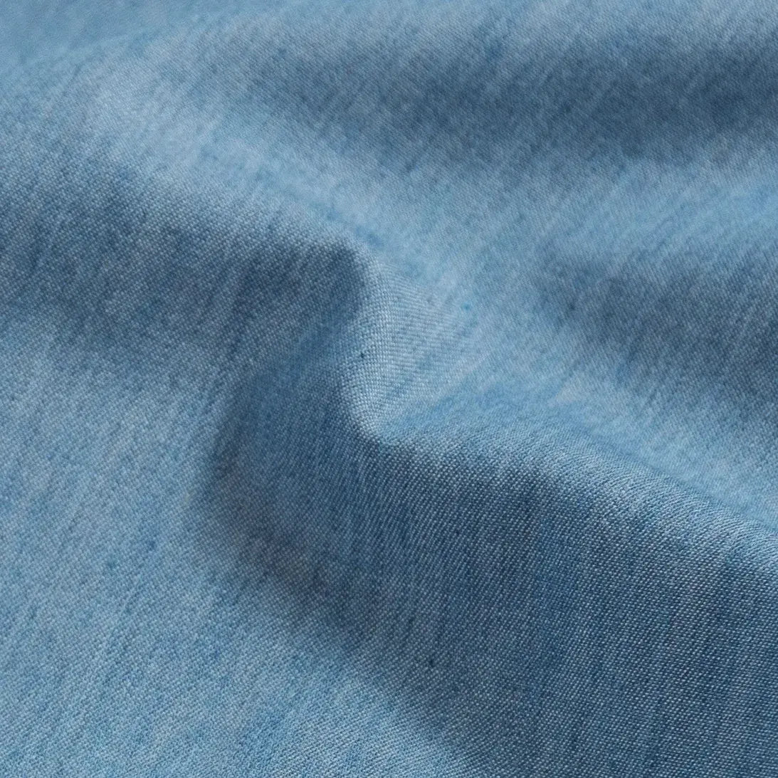 The Blue Nelson Chambray Custom Shirt Custom Dress Shirt- Ledbury