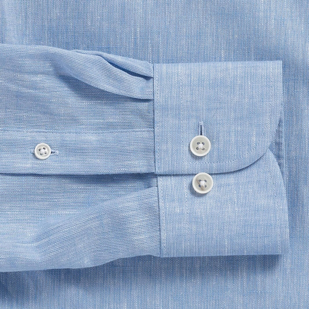 The Light Blue Sandoval Custom Shirt Custom Casual Shirt- Ledbury