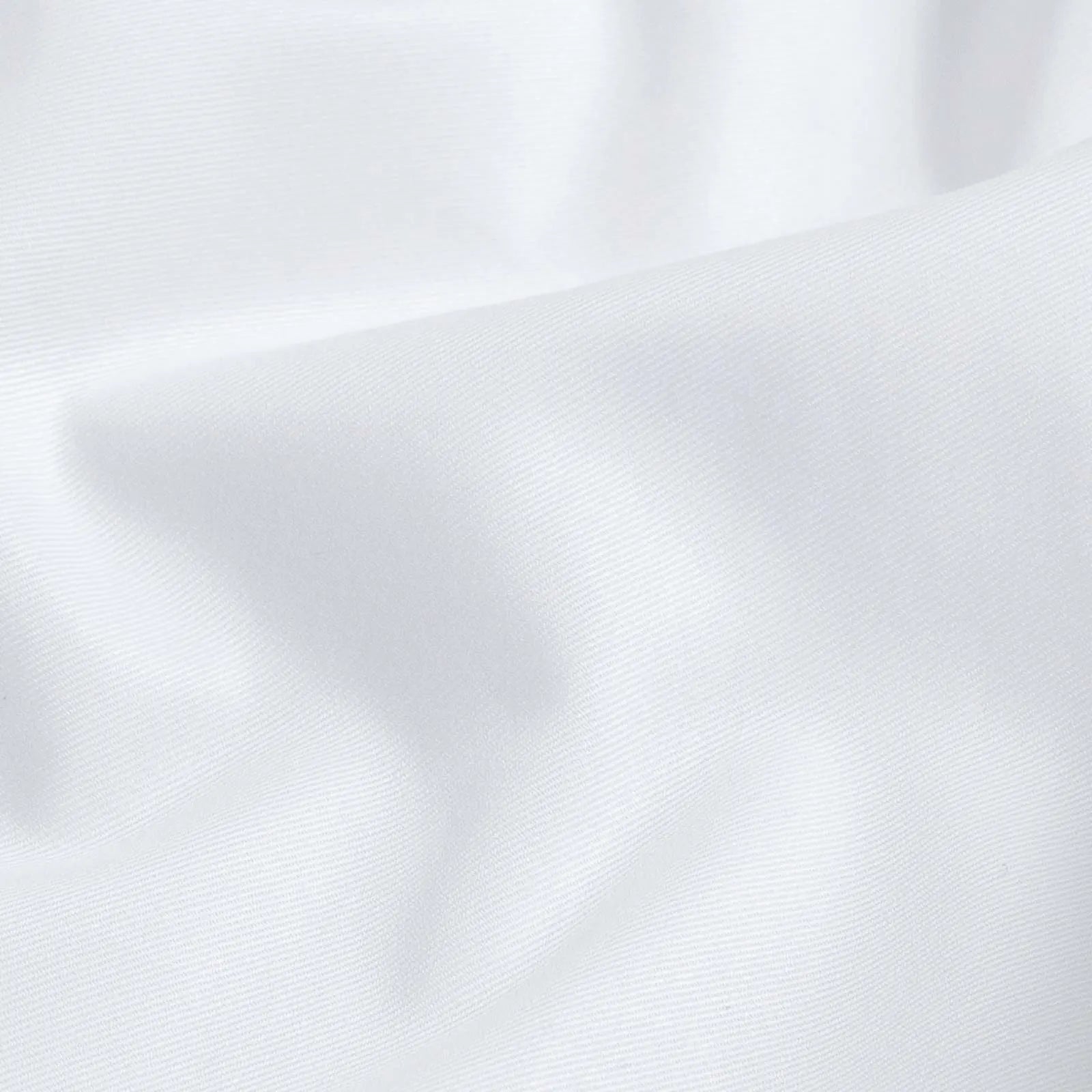 The White Signature Fine Twill with French Placket Custom Shirt Custom Dress Shirt- Ledbury