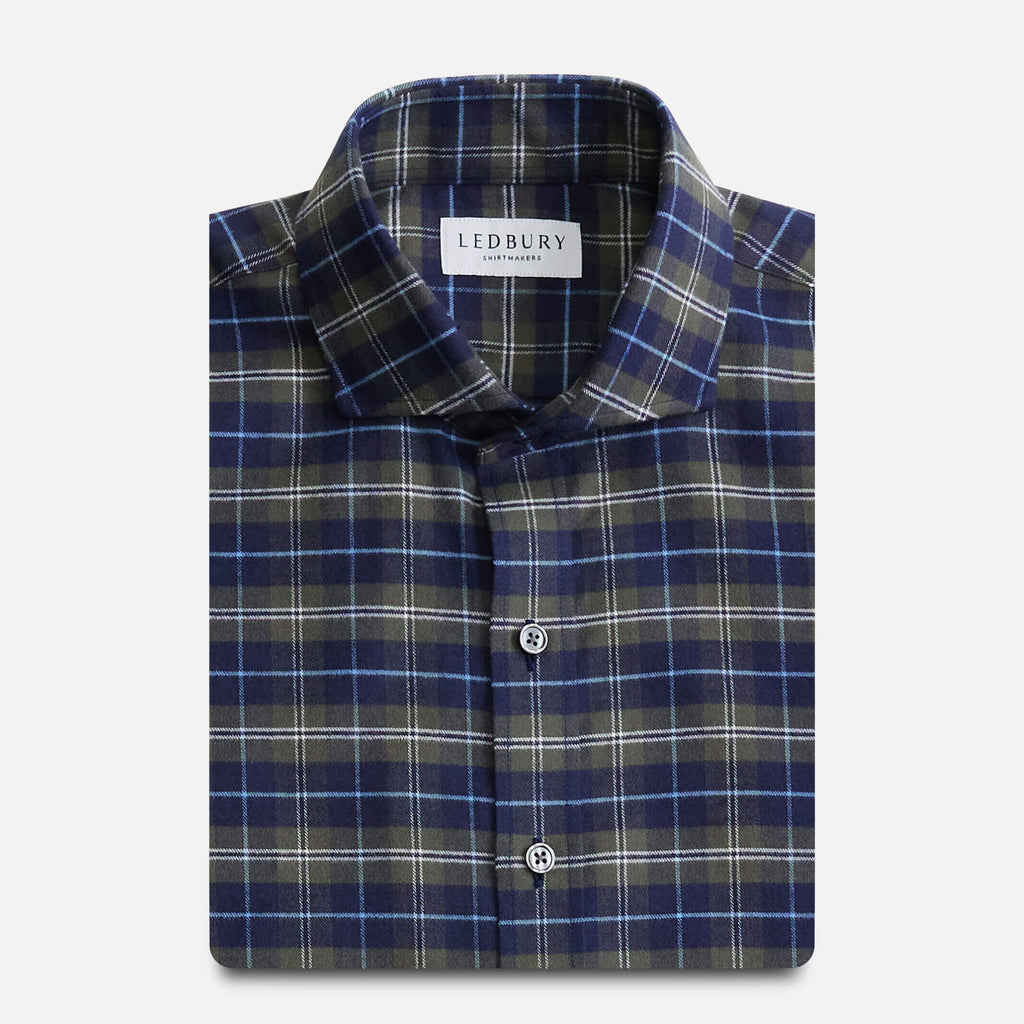 The Forest Arrowood Flannel Custom Shirt Custom Casual Shirt- Ledbury