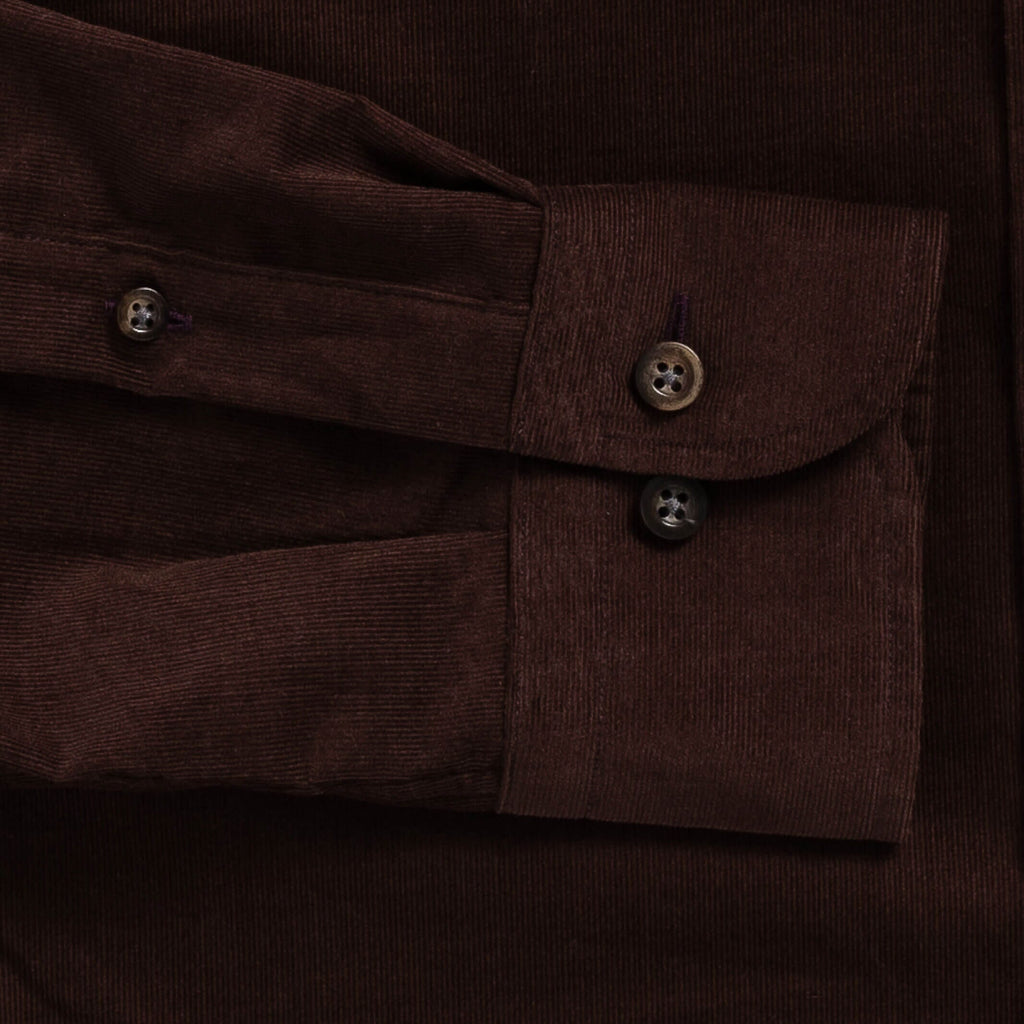 The Brown Crockett Corduroy Custom Shirt Custom Casual Shirt- Ledbury
