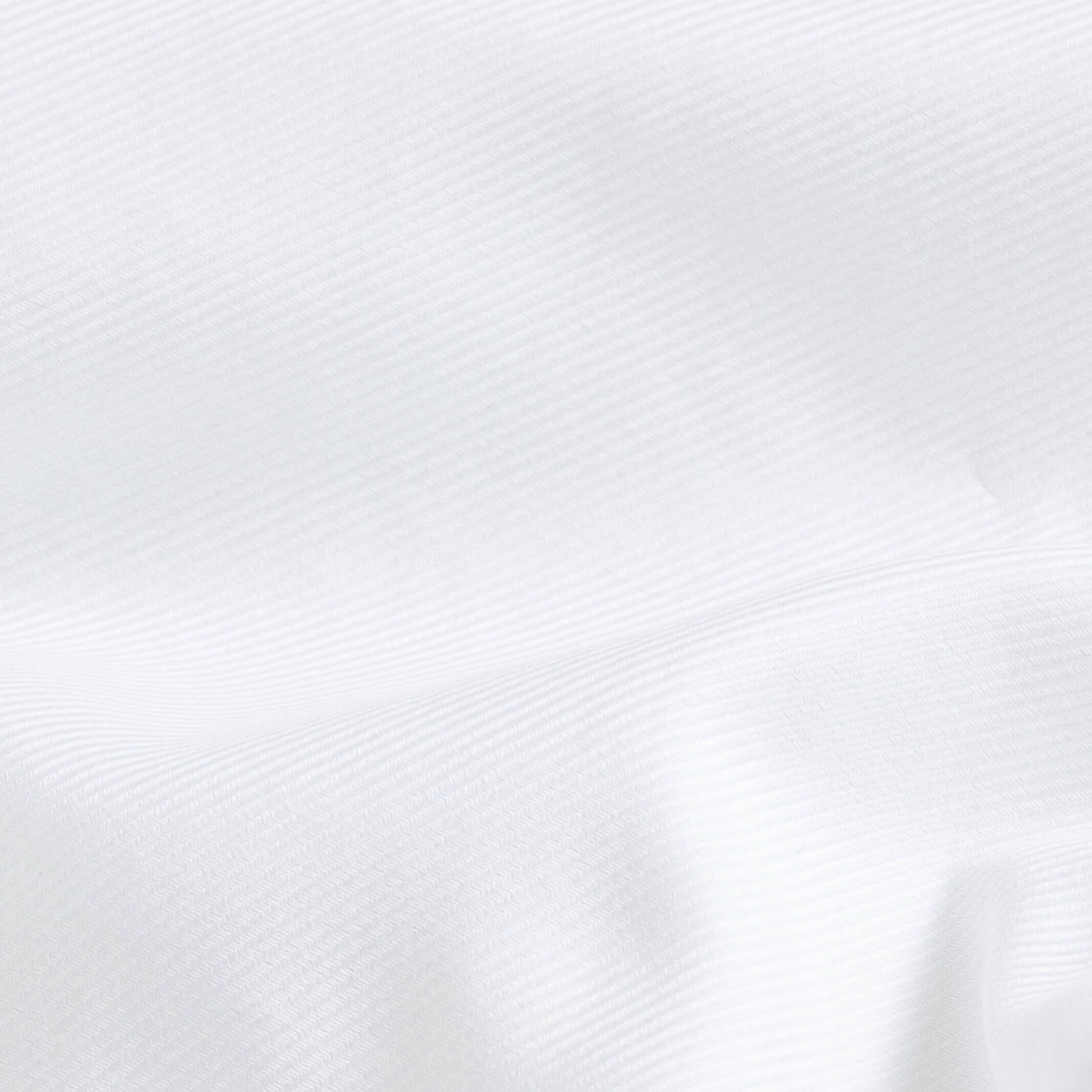 The White Rushton Royal Twill Custom Shirt Custom Dress Shirt- Ledbury