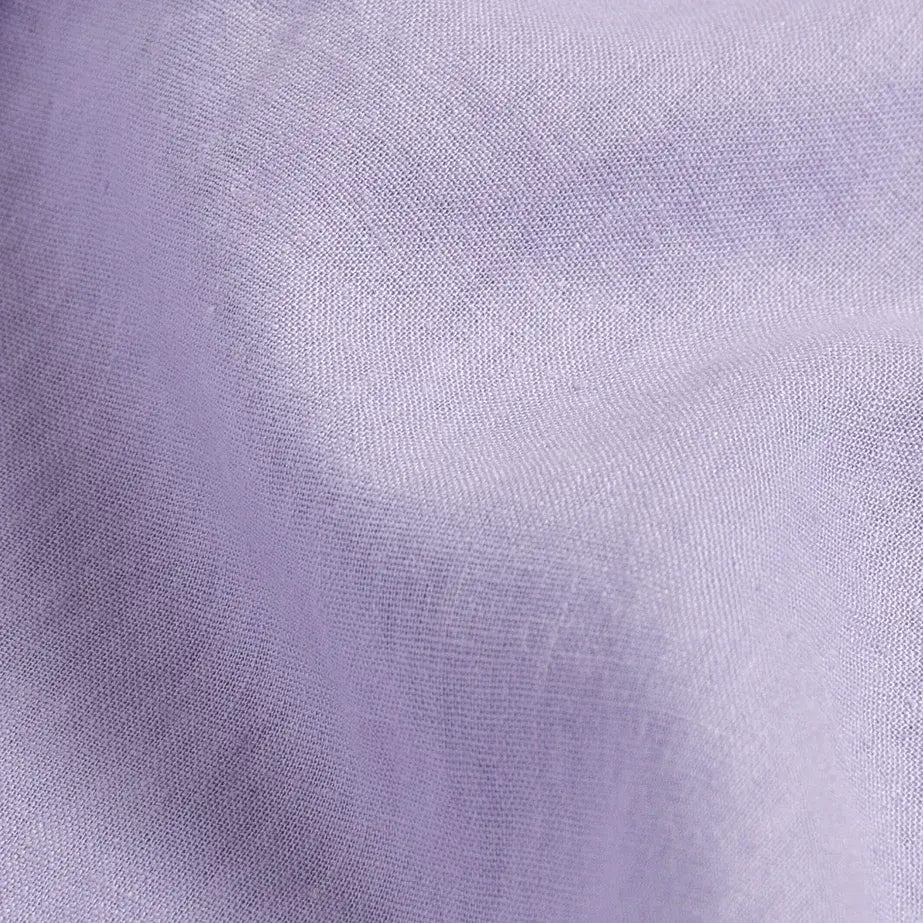 The Lavender Barlotta Linen Custom Shirt Custom Casual Shirt- Ledbury