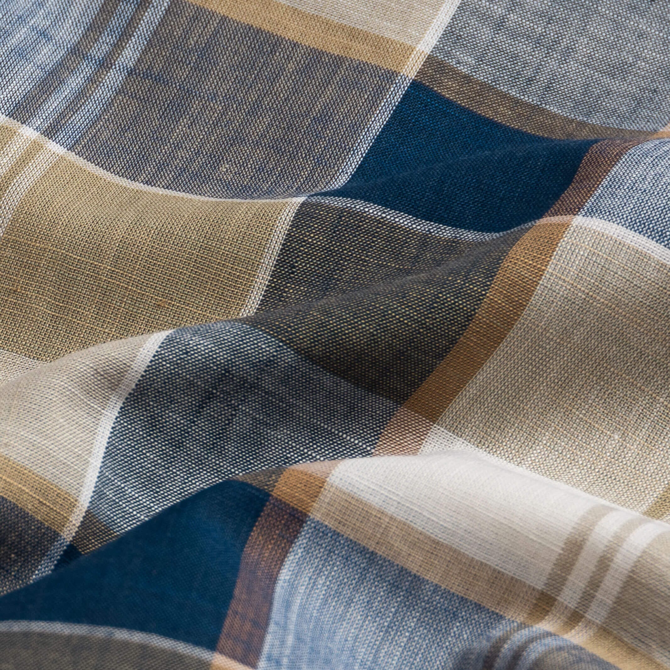 The Olive Albini Olson Plaid Custom Shirt Custom Casual Shirt- Ledbury