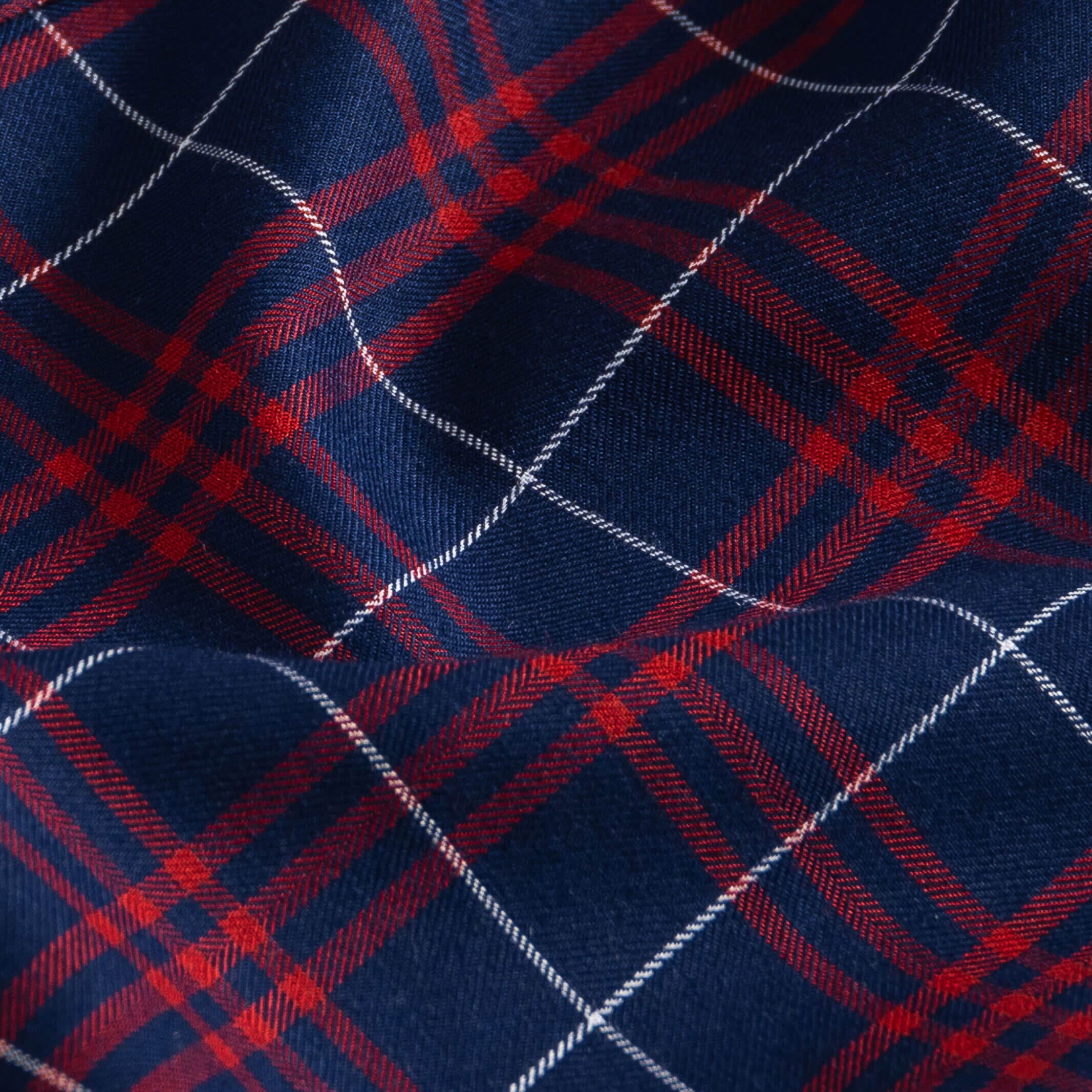 The Red Jensen Plaid Custom Shirt Custom Casual Shirt- Ledbury